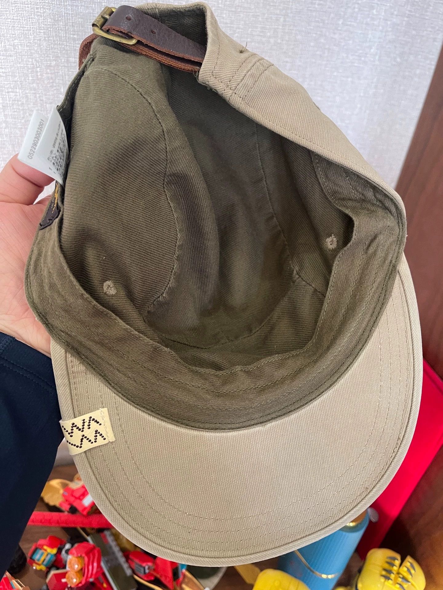 Visvim VISVIM CAMP CAP Olive Rare German Rope Brass Buckle Size ONE SIZE - 6 Thumbnail