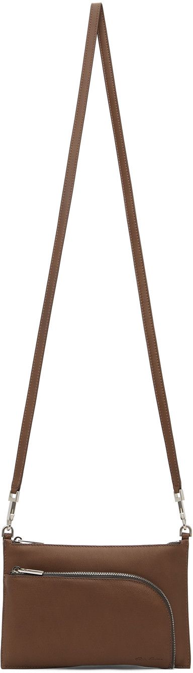 Rick Owens Rick Owens Brown Club Pouch Size ONE SIZE - 2 Thumbnail