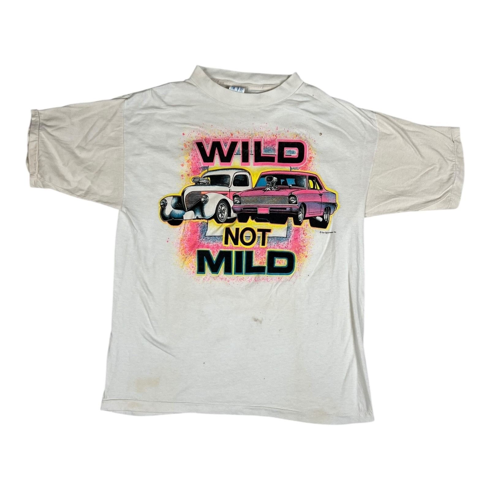 Vintage Vintage 80’s Hot Rod “ Wild Not Mild “ T-Shirt Sze Large Sun Size US L / EU 52-54 / 3 - 1 Thumbnail
