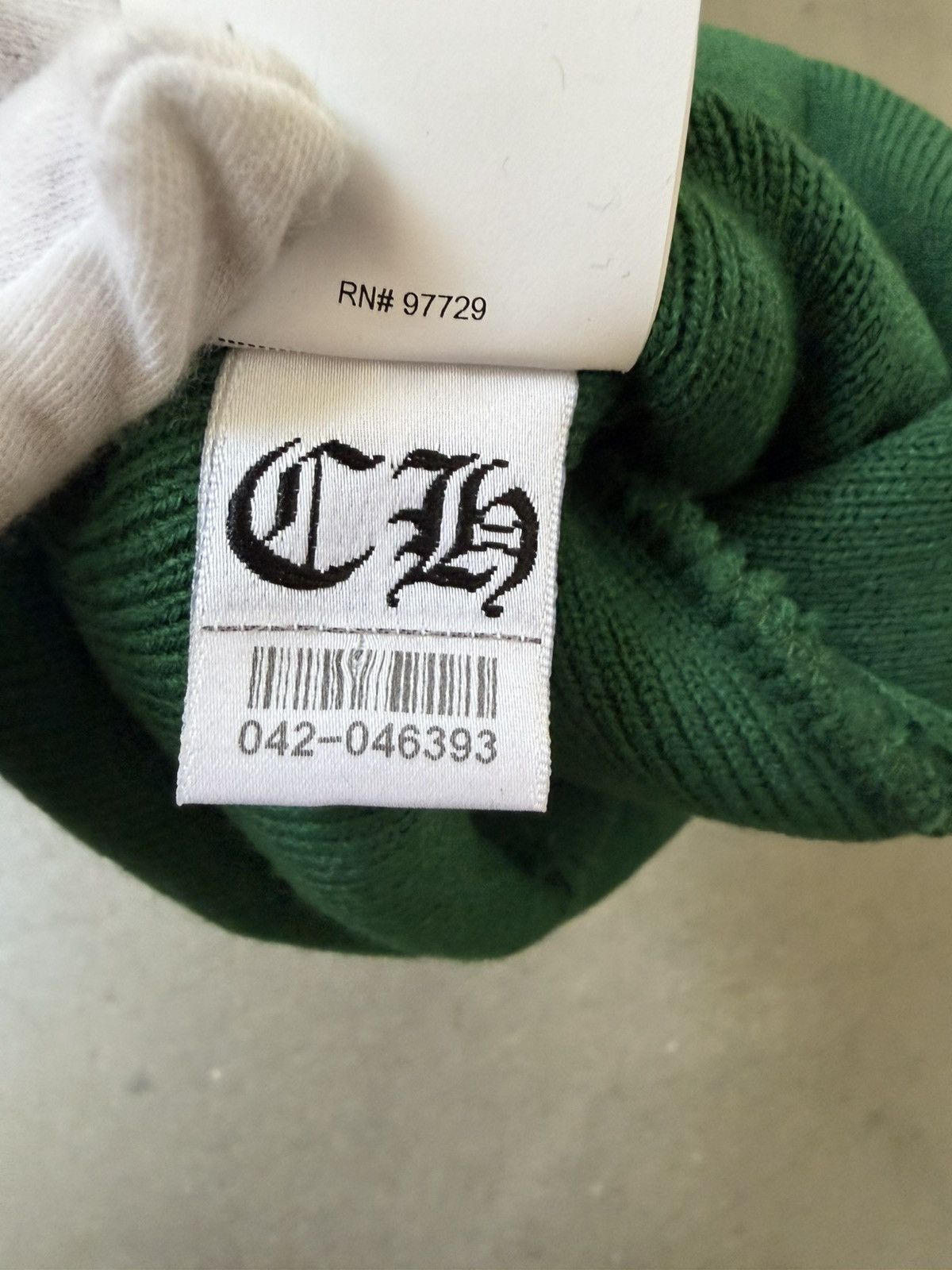 Chrome Hearts SUPER RARE! CHROME HEARTS Oregon CH Beanie Green Size ONE SIZE - 6 Thumbnail