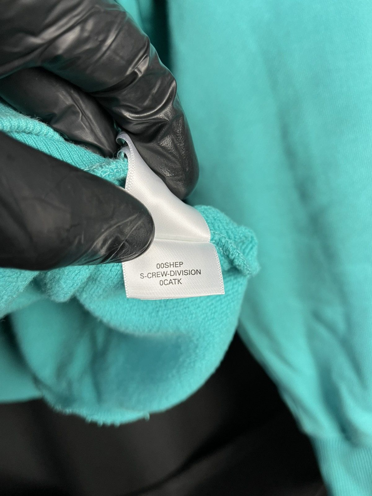 Diesel Diesel denim division turquoise big logo sweatshirt Size US L / EU 52-54 / 3 - 8 Thumbnail