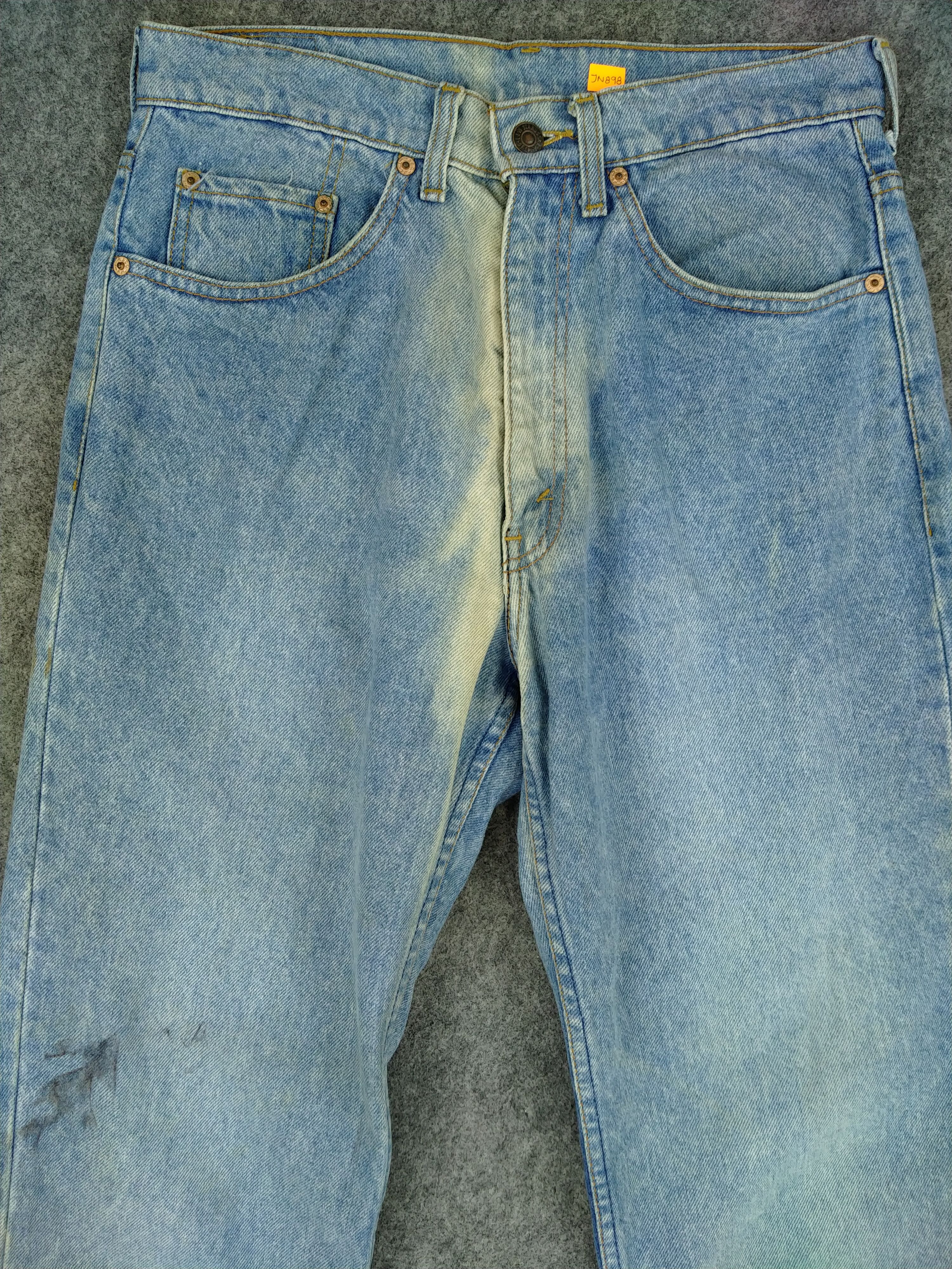 Levi's Blue Vintage Levi's 515 Jeans 30x31 Denim -JN898 Size US 30 / EU 46 - 3 Thumbnail