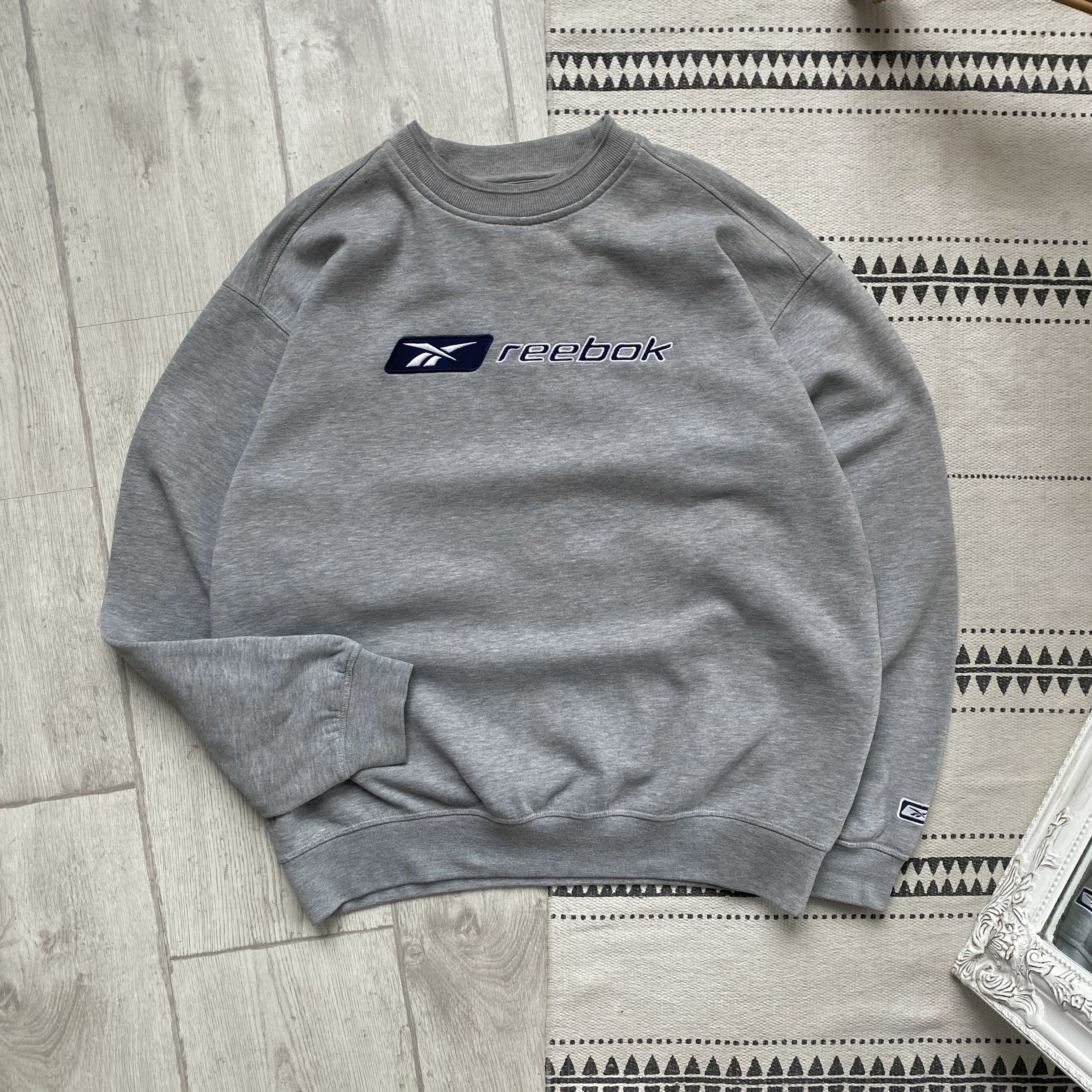 Reebok 🔷Vintage 90s Reebok Sweatshirt Centr logo Y2k Size US S / EU 44-46 / 1 - 8 Thumbnail
