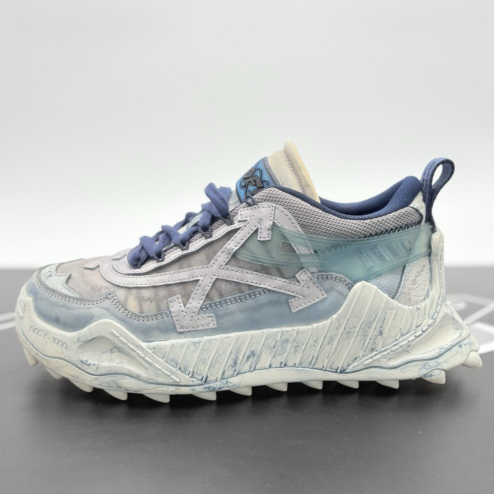 Off-White Off-White ODSY-1000 ' Blue Overdye ' | GREAT CONDITION! Size US 8 / EU 41 - 8 Thumbnail