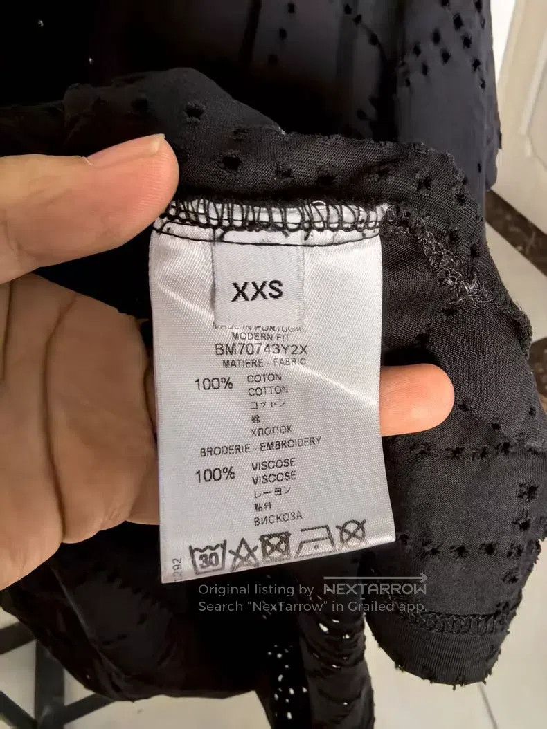 Givenchy Givenchy Cutout Short Sleeve Size US XXS / EU 40 - 4 Thumbnail