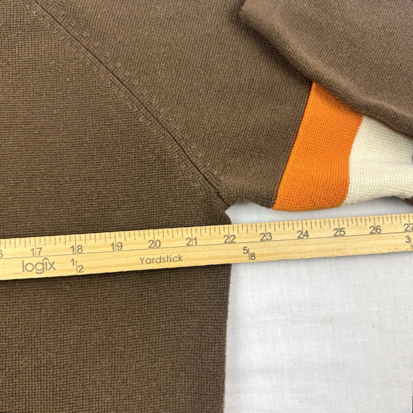 Vintage VINTAGE Arizona Jeans Company Sweater Adult Large Pullover 90s Y2K Hipster Brown Mens Size US L / EU 52-54 / 3 - 6 Thumbnail