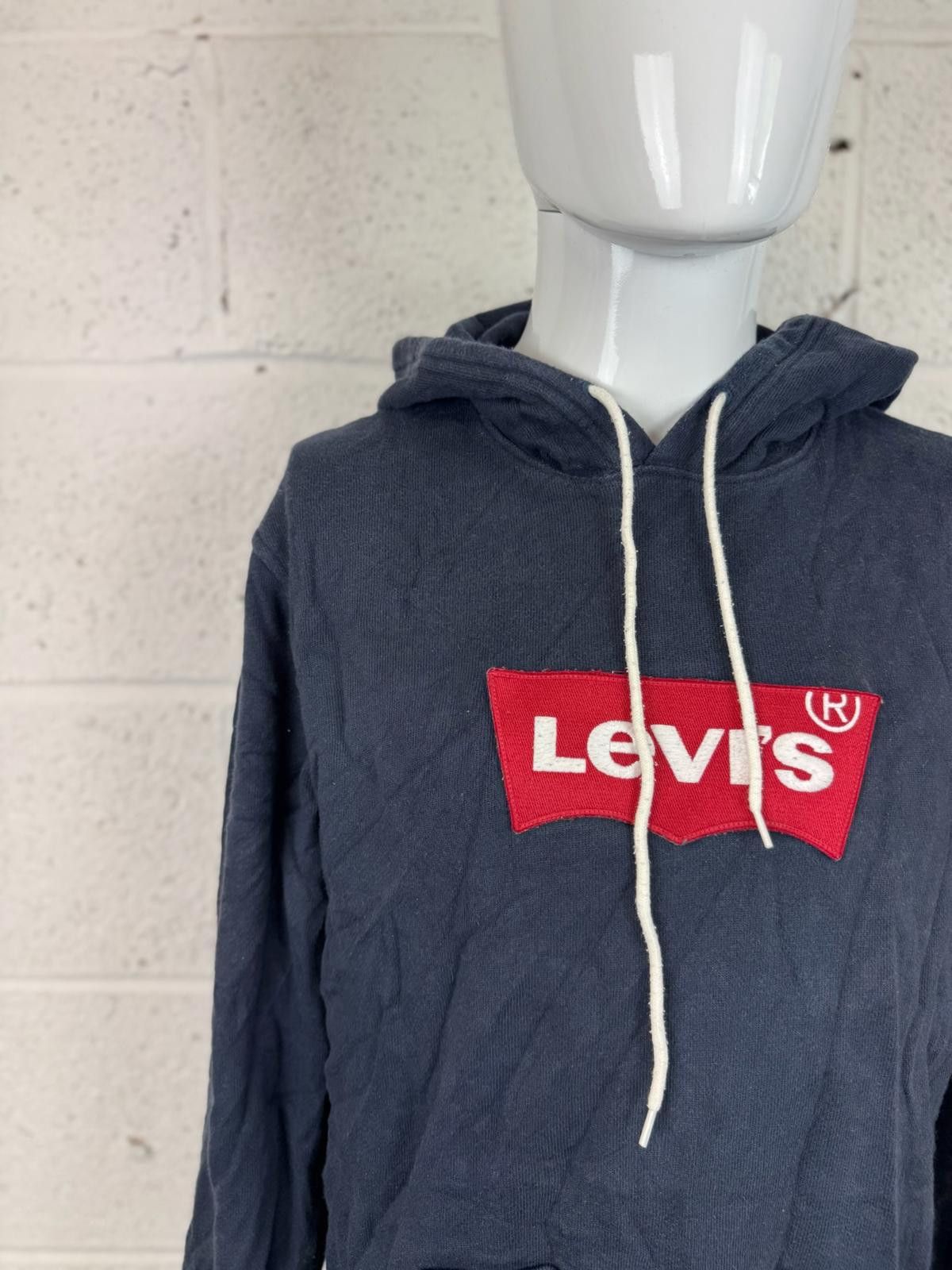 Levi's Levi's Men's Navy Pullover Hoodie Size L Size US L / EU 52-54 / 3 - 3 Thumbnail