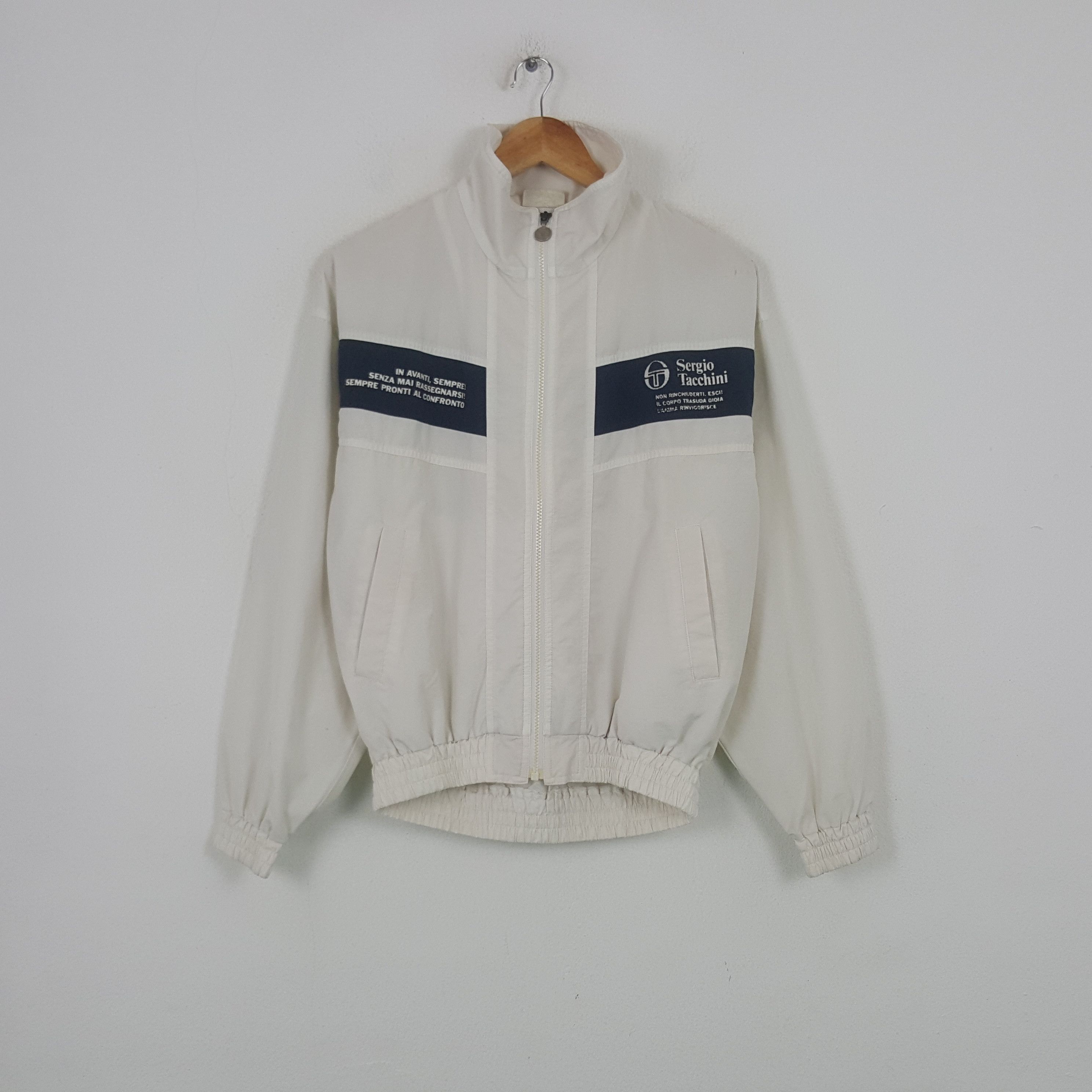 Vintage Sergio Tachini Italian Tennis Sports Jacket RR4