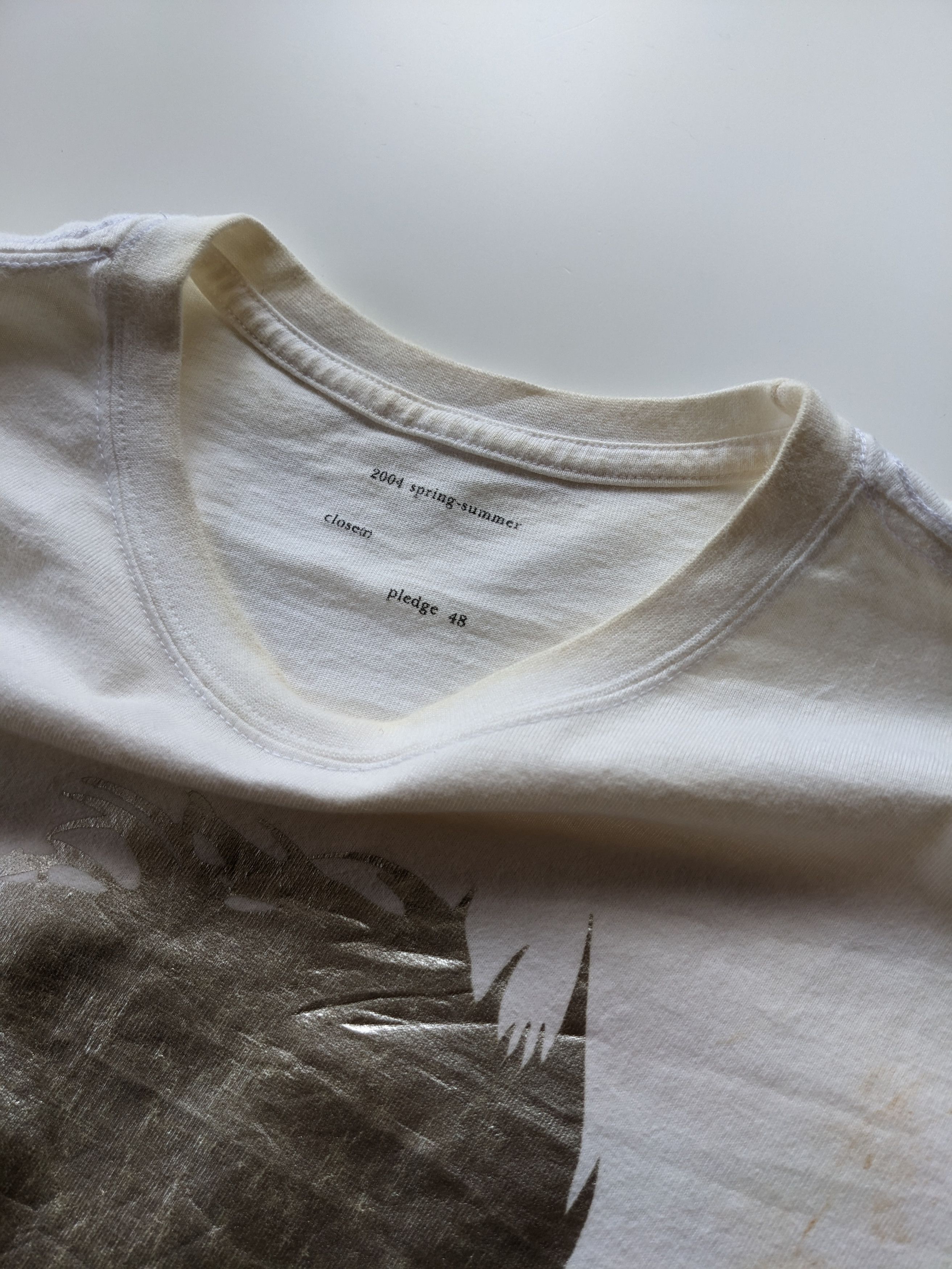 Number (N)ine × Pledge SS04 Pledge chrome reflex logo Size US L / EU 52-54 / 3 - 3 Thumbnail