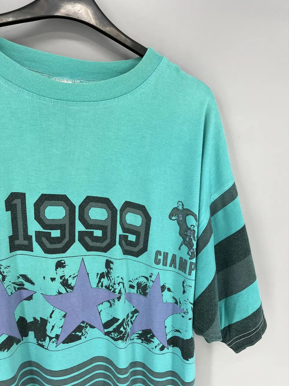 NFL × NHL Vintage 90s NFL American Football fullprint tees Size US XL / EU 56 / 4 - 6 Thumbnail