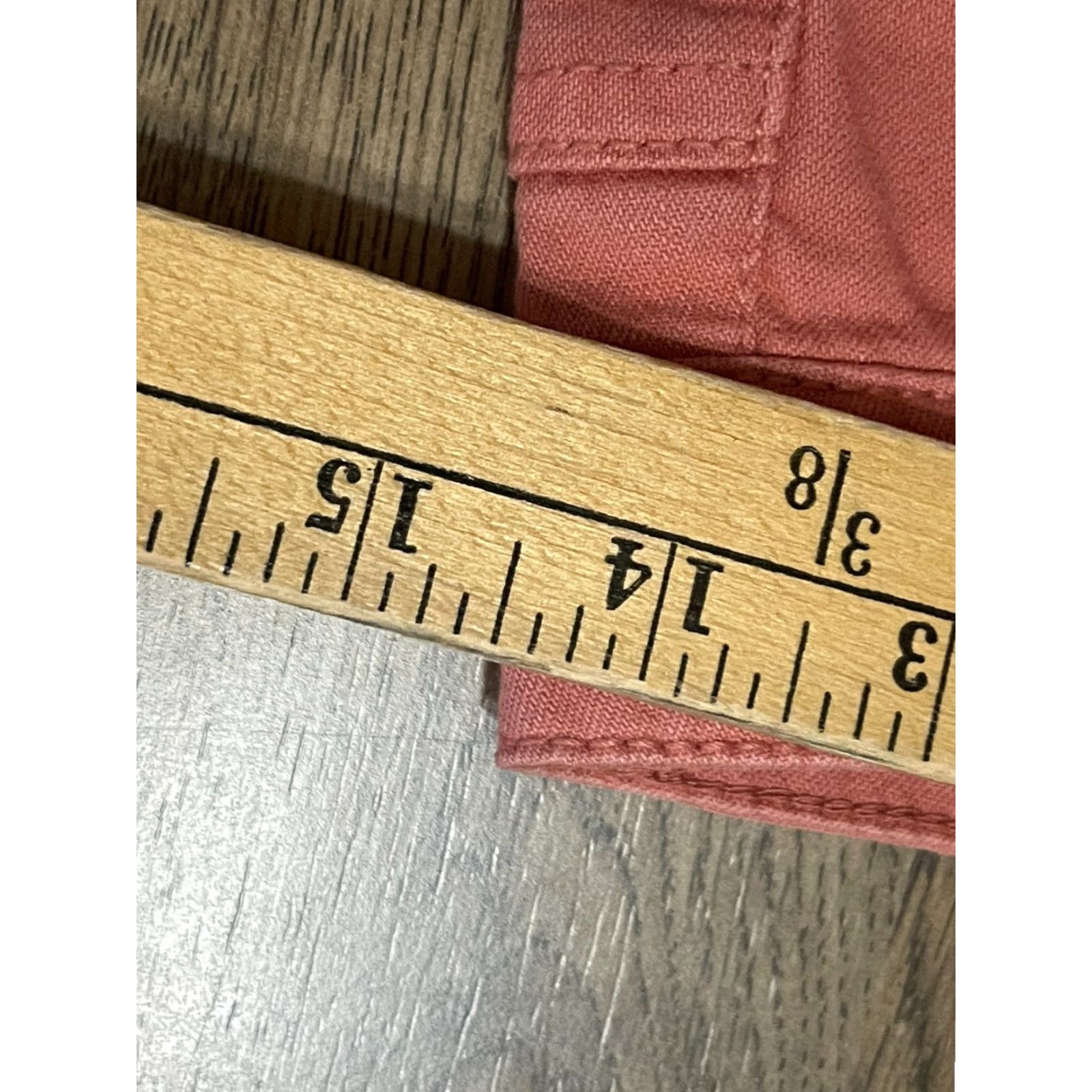 Alife Life in Progress Shorts Women's 26 Coral Cut-Off Denim Orange 90s Modern Casual Womens Size 26" / US 2 / IT 38 - 7 Thumbnail