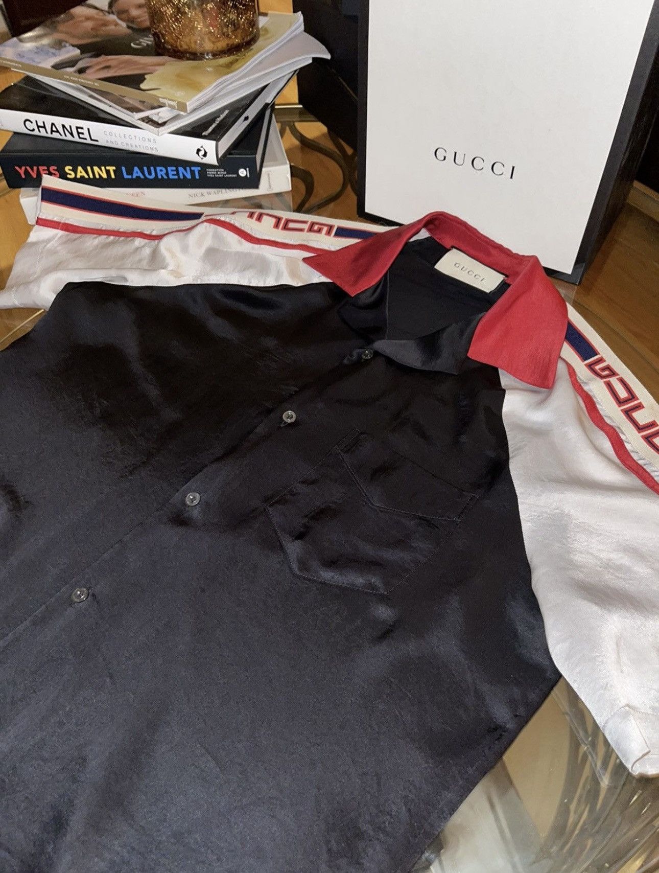 Gucci Gucci vintage bowling Shirt Size US L / EU 52-54 / 3 - 1 Thumbnail