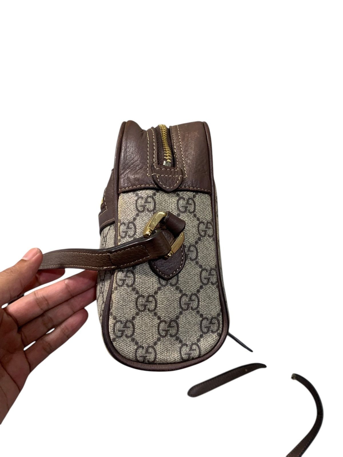 Gucci 🔥VTG GUCCI GG MONOGRAM OPHIDIA SLING BAG Size ONE SIZE - 9 Thumbnail