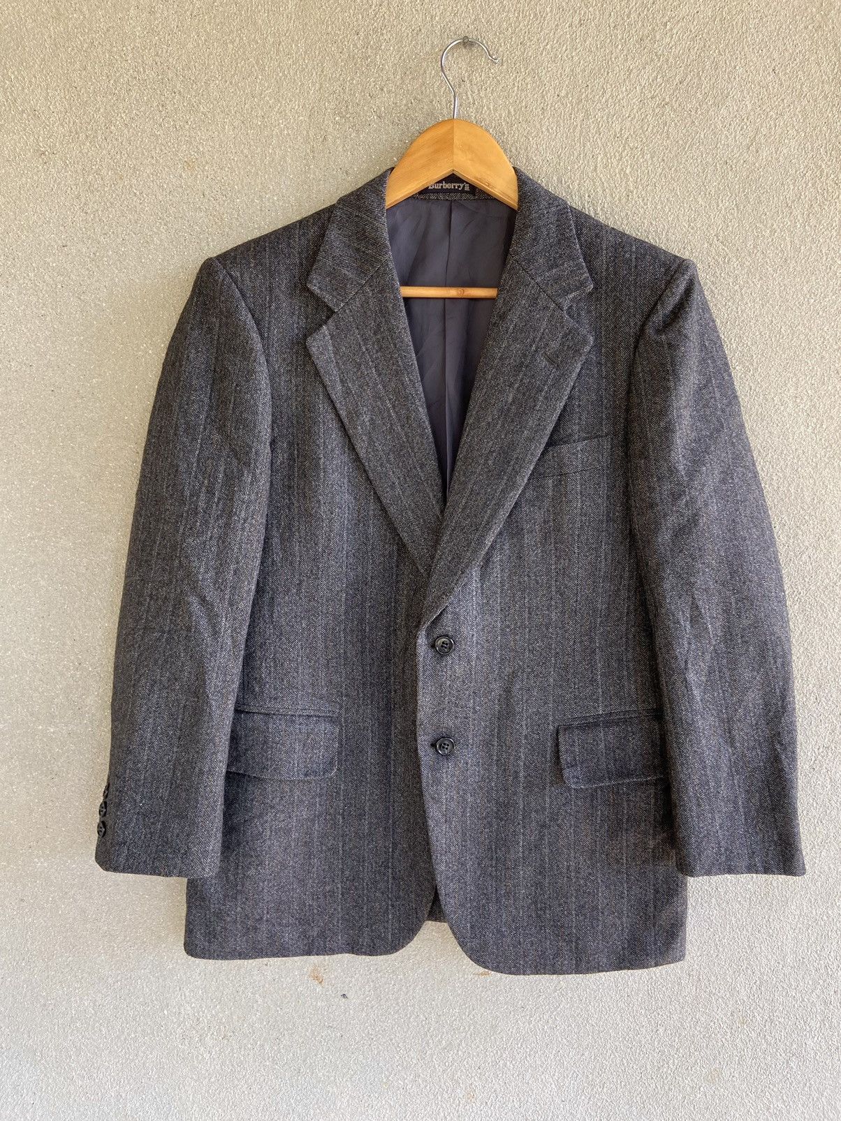 Burberry Vintage BURBERRYS wool blazer Size US S / EU 44-46 / 1 - 1 Thumbnail