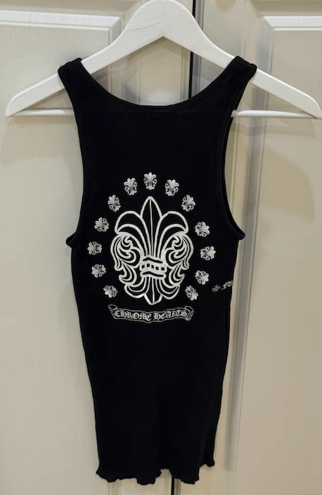 Chrome Hearts Chrome Hearts Black Scroll Vest with Fleur-de-Lis Motif Size US XS / EU 42 / 0 - 2 Thumbnail
