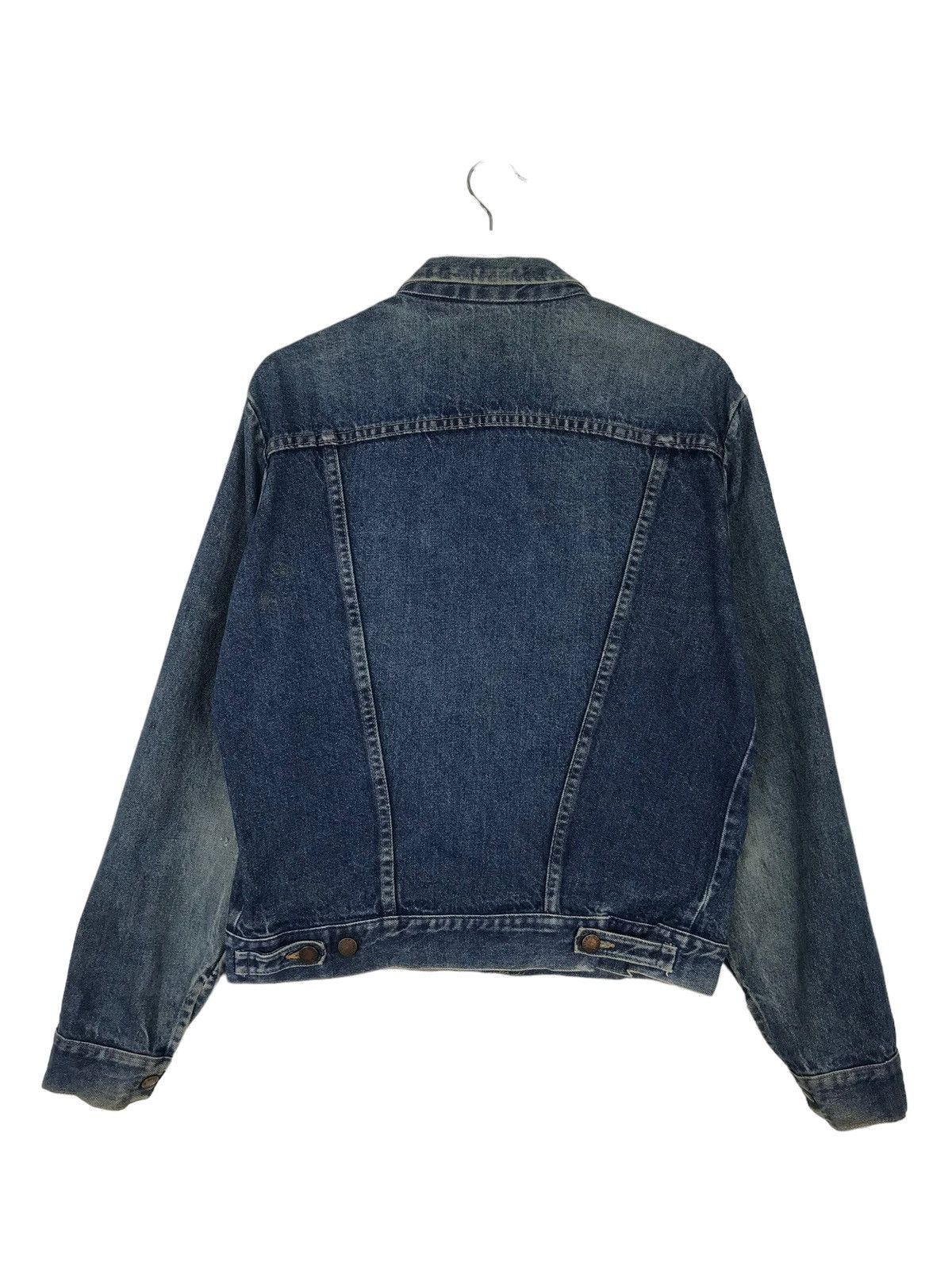 Rustler 🔥1980s RUSTLER DENIM TRUCKER JACKET MADE IN USA Size US M / EU 48-50 / 2 - 8 Thumbnail