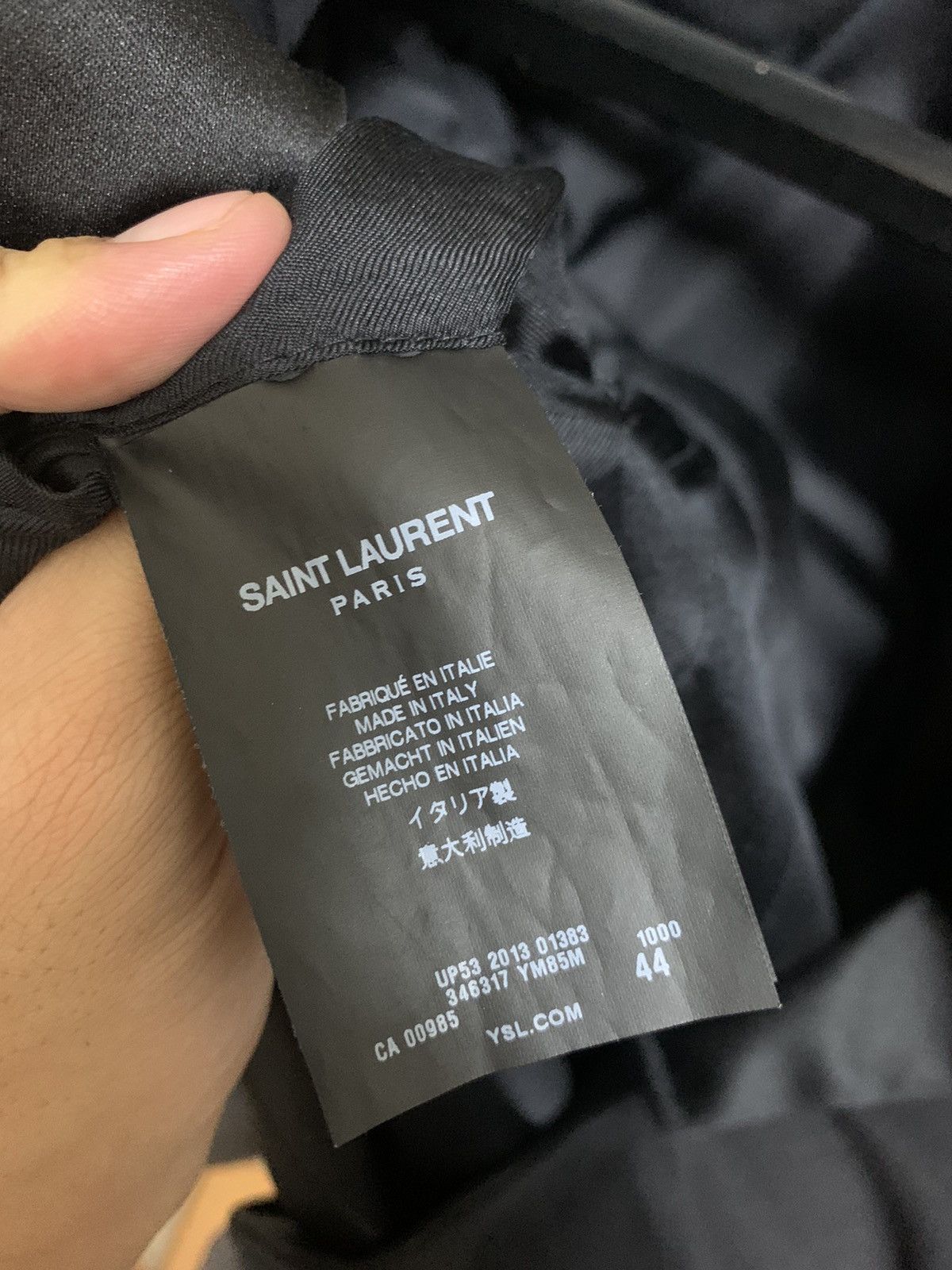 Saint Laurent Paris Saint Laurent 2014SS Two buttons Le smokin Tuxedo Size US S / EU 44-46 / 1 - 4 Thumbnail