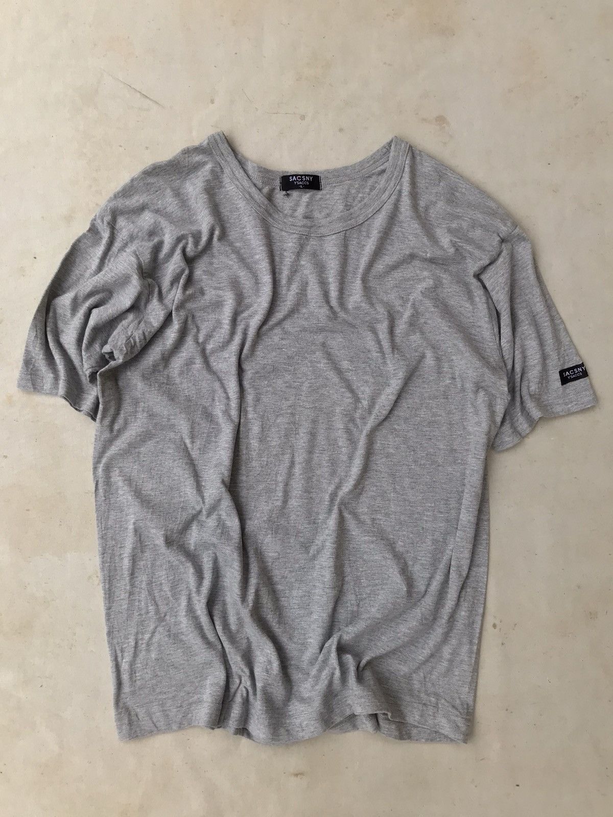 Yohji Yamamoto Light Grey shirt Sacsny Yohji Yamamoto Size US L / EU 52-54 / 3 - 1 Thumbnail