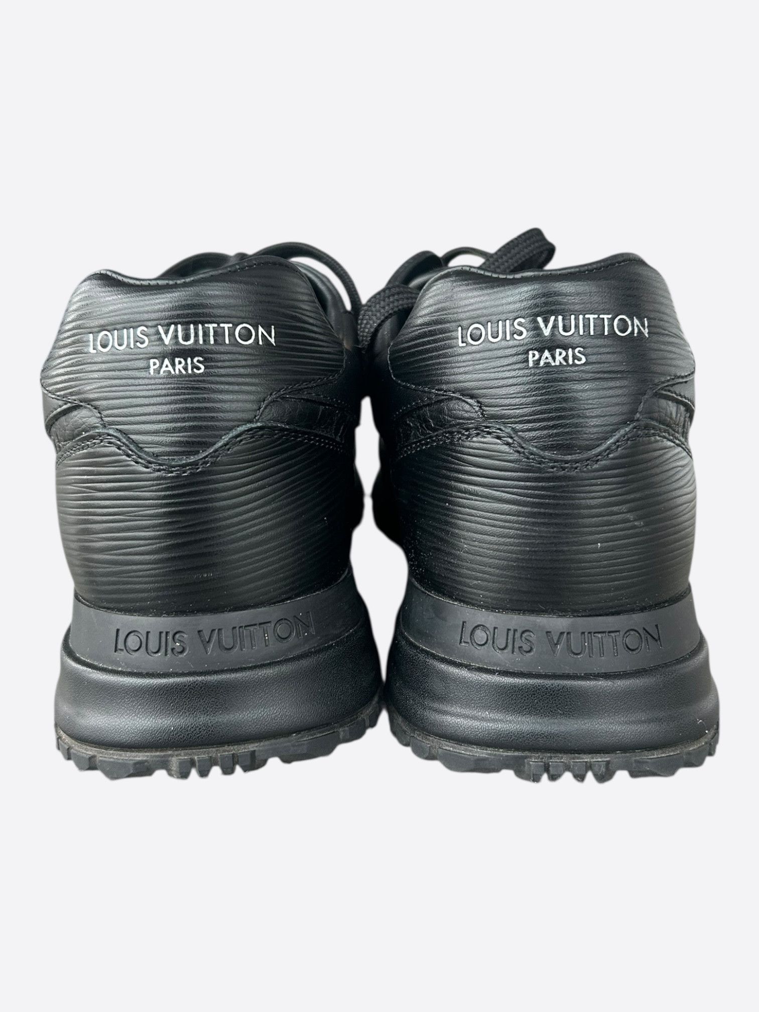 Louis Vuitton Louis Vuitton Black Monogram Taurillon Run Away Sneakers Size US 9 / EU 42 - 4 Thumbnail