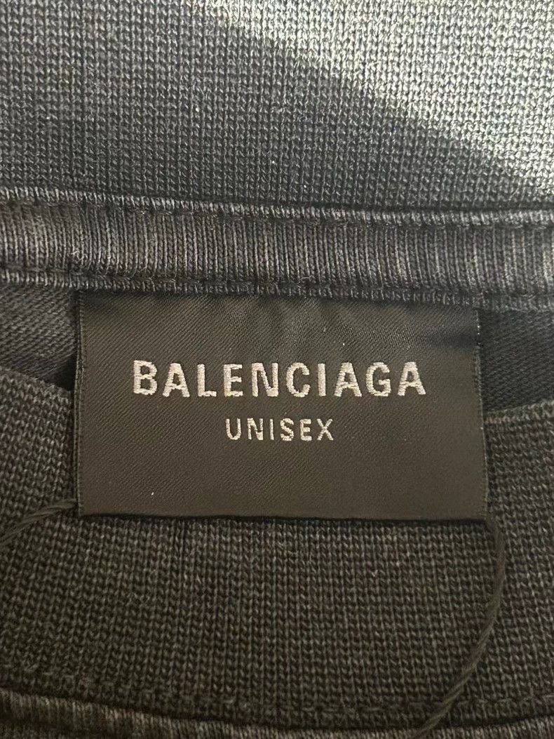 Balenciaga Balenciaga Limited washing at night to make old short slee Size US S / EU 44-46 / 1 - 3 Thumbnail