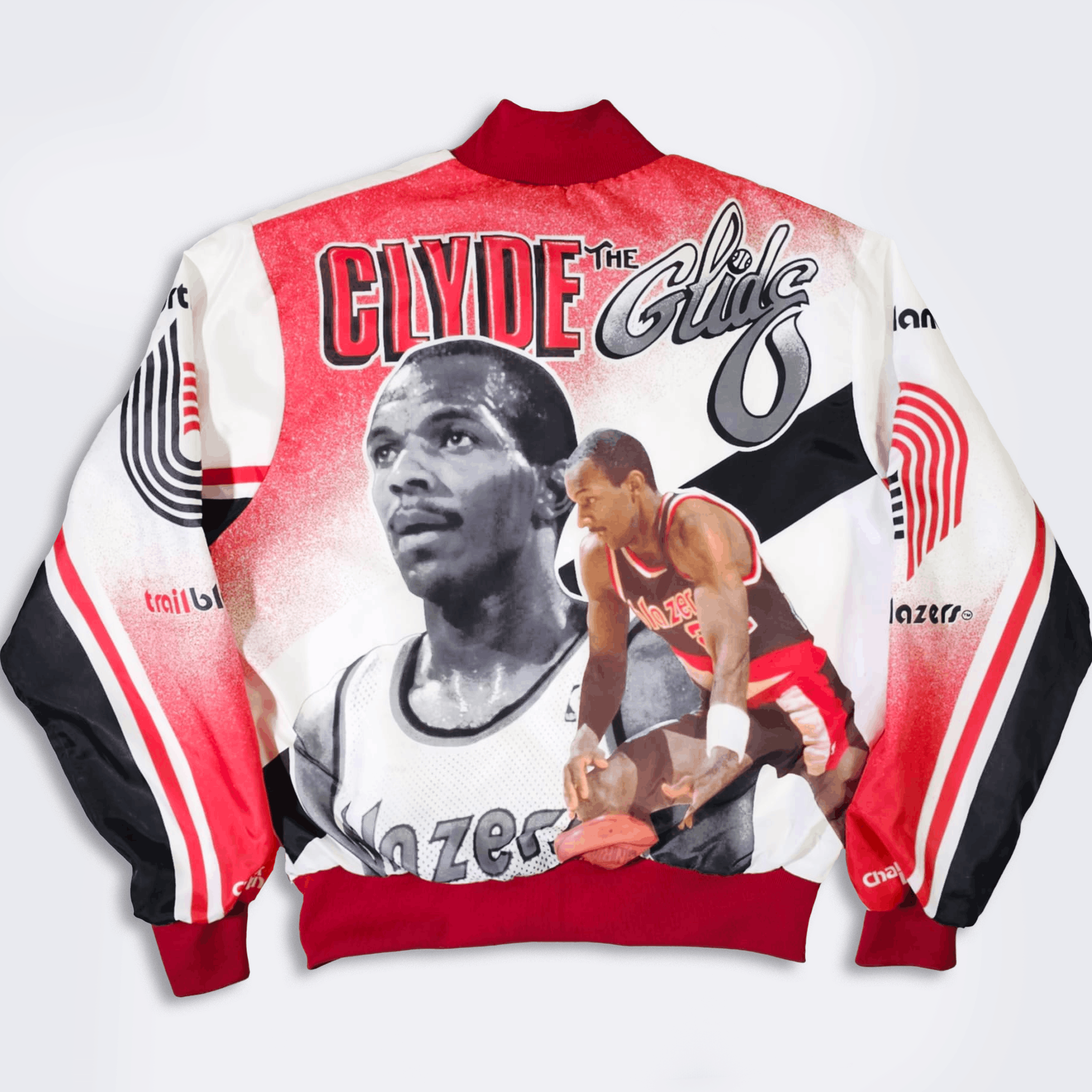 Chalk Line × NBA × Vintage Portland Trail Blazers Vintage 90s Chalk Line Jacket Size US M / EU 48-50 / 2 - 1 Thumbnail