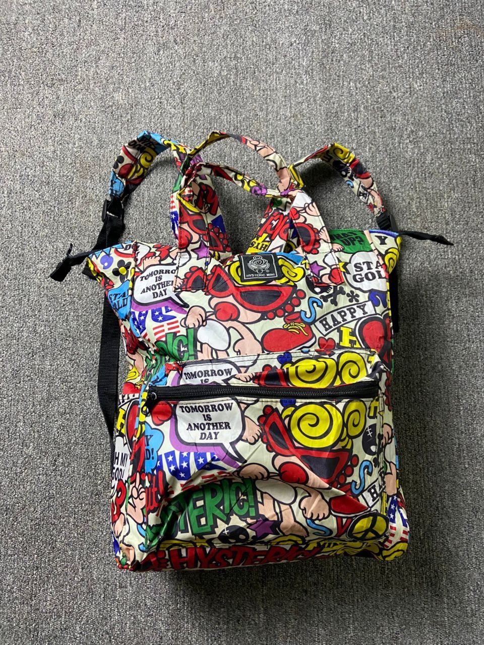 Hysteric Glamour Hysteric Glamour Multicolor 2-Way Backpack & Handbag (181) Size ONE SIZE - 1 Thumbnail