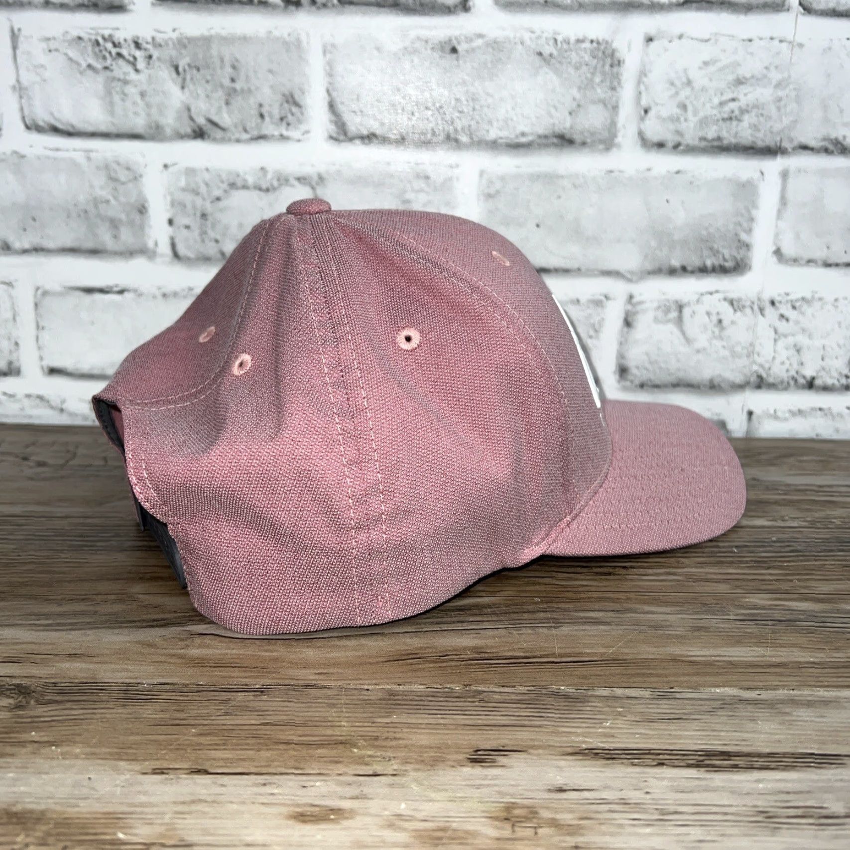 TravisMathew Travis Mathew Buckets Pink Snap Back Hat Mens One Size Pink Snapback Buckets Travis Mathew Hat - Men - One Size - Pink Size ONE SIZE - 2 Thumbnail