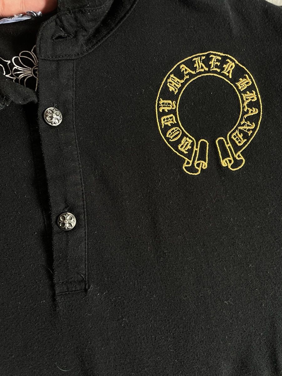 If Six Was Nine 2000s Japanese archive Vkei Gothic Cross Poem Polo Shirts Size US S / EU 44-46 / 1 - 5 Thumbnail
