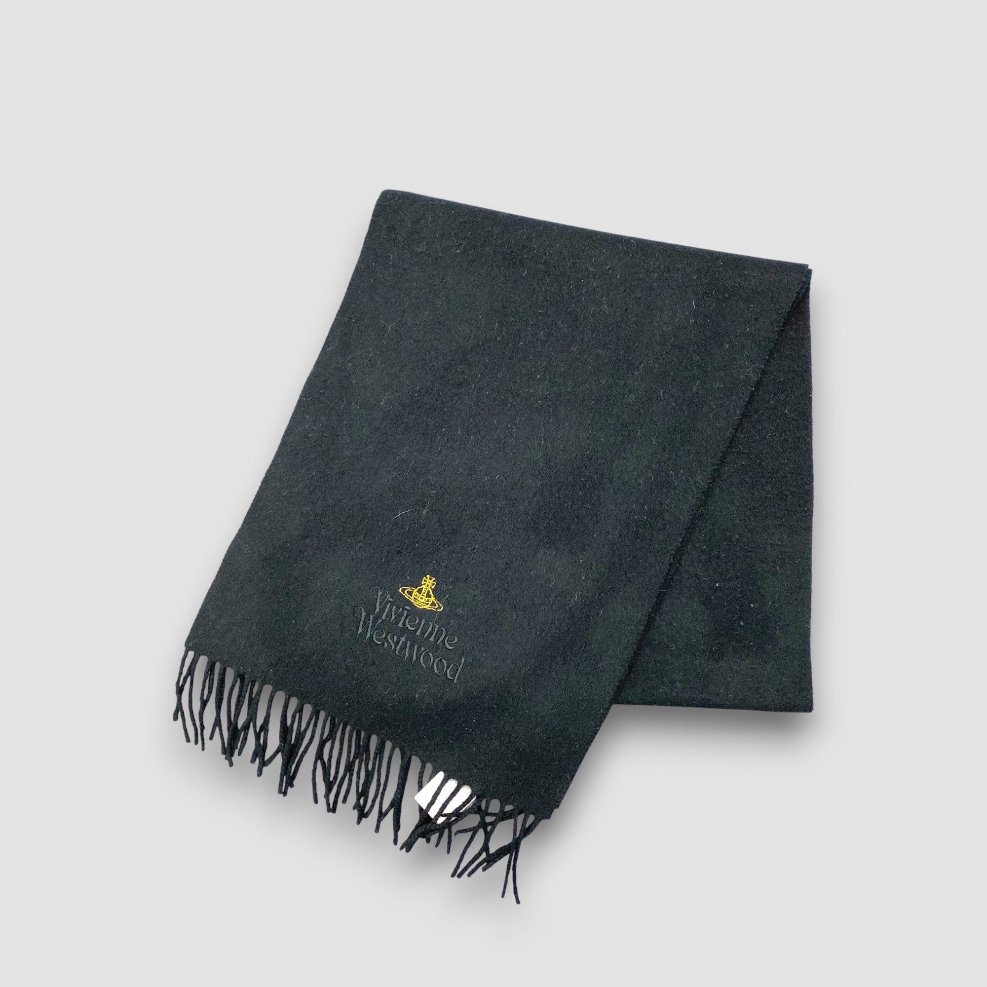 Vivienne Westwood Vintage Vivienne Westwood Scarf Muffler Orbs Wool Scarves Size ONE SIZE - 3 Thumbnail