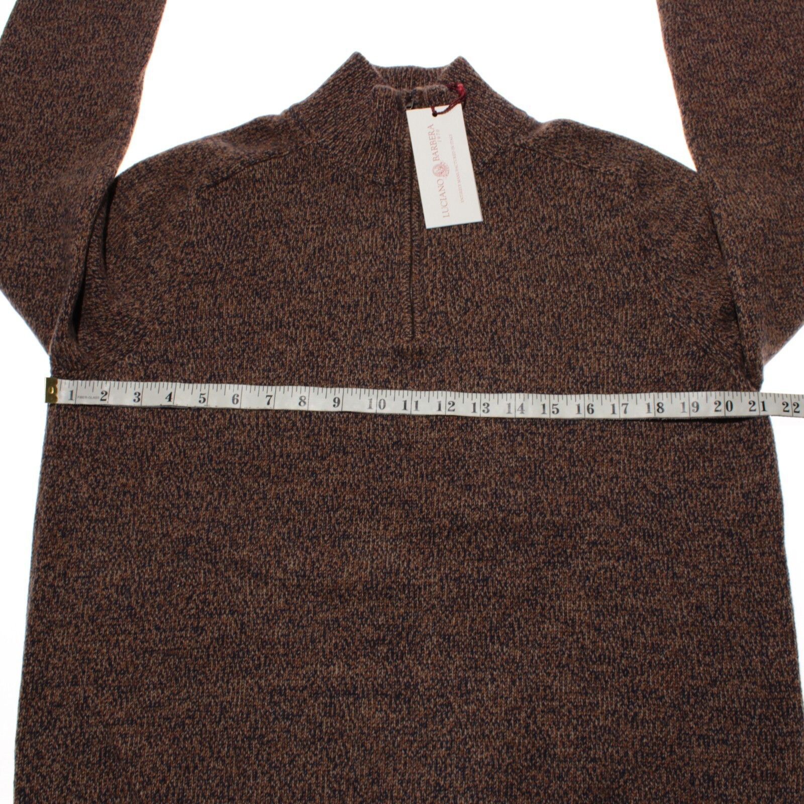 Luciano Barbera Luciano Barbera Sweater Size US M in Brown Size US M / EU 48-50 / 2 - 5 Thumbnail