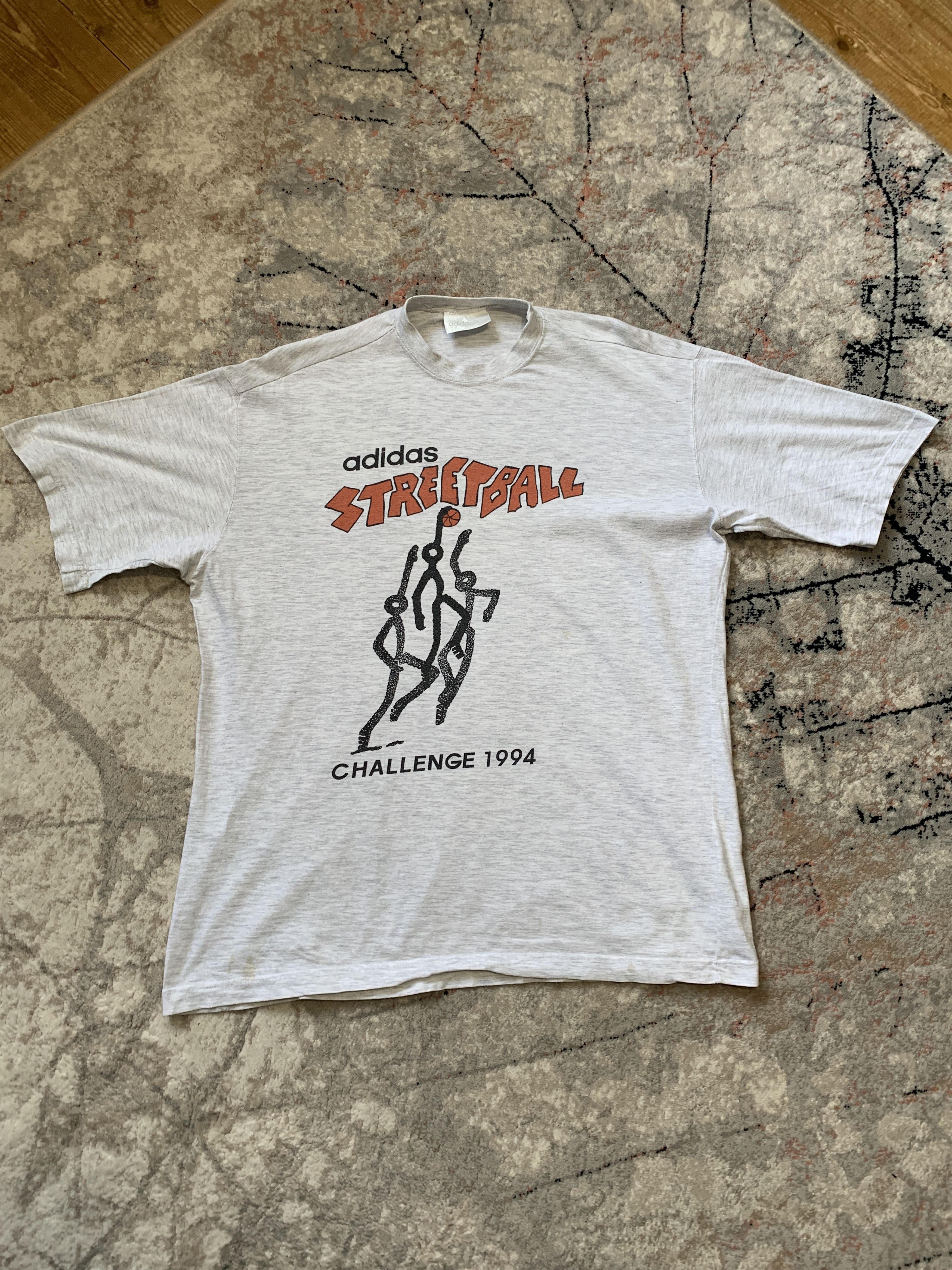 Adidas Vintage Adidas Streetball Challenge 1994 Tee Size US M / EU 48-50 / 2 - 1 Thumbnail
