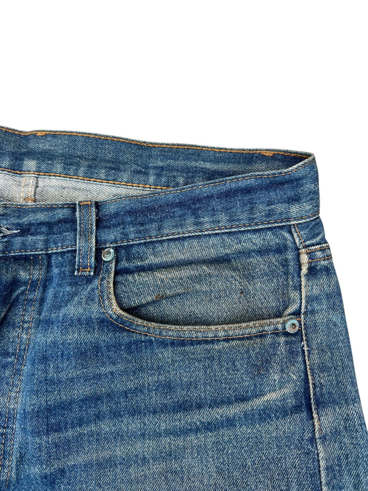 Levi's Vintage 80s Levi’s 501 Made in USA Dirty Mud Denim Jeans Size US 35 - 12 Thumbnail