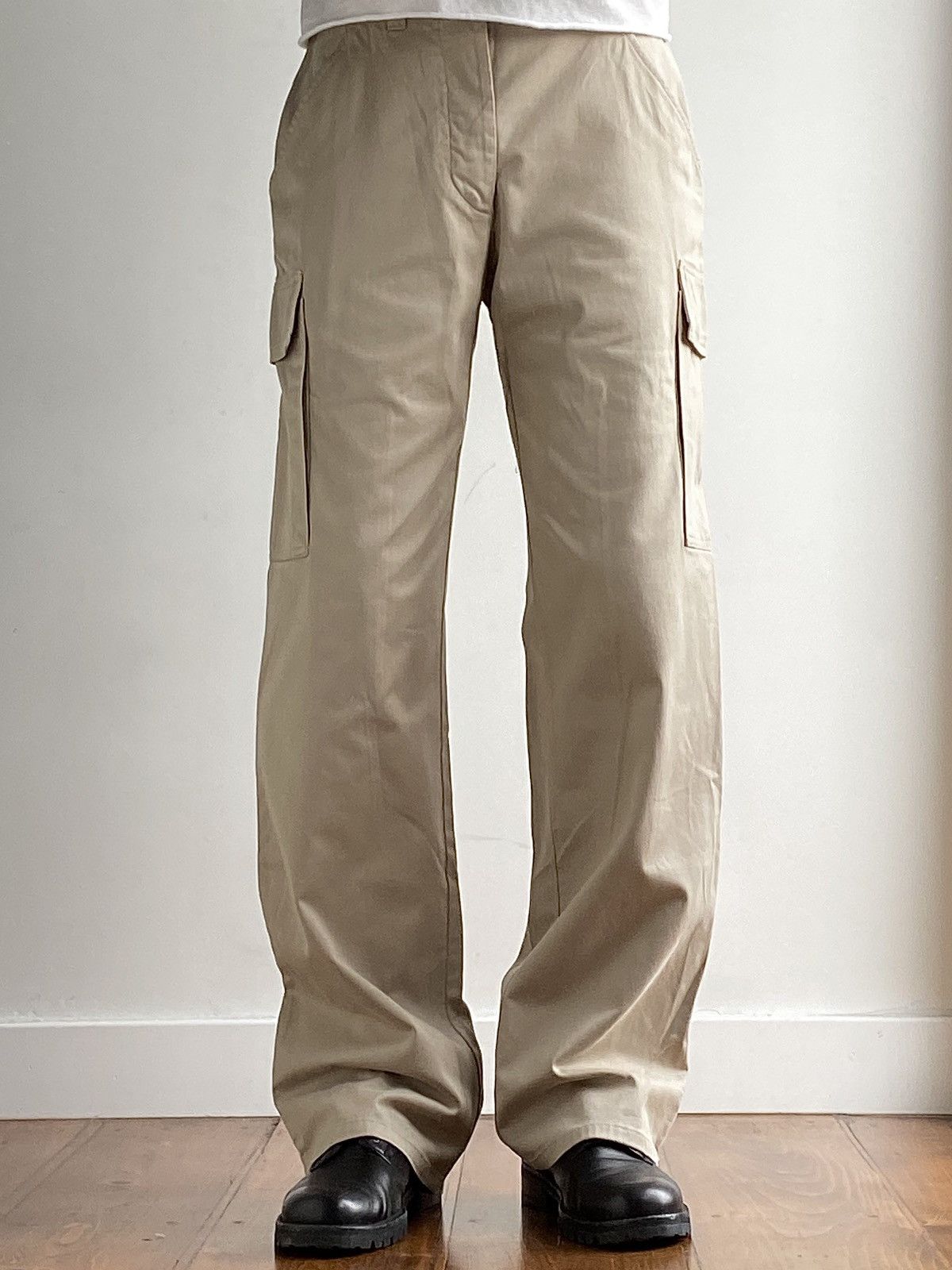 パンツ 1999 HELMUT LANG wide chino trousers パンツ 1999 HELMUT LANG wide chino trousers Helmut Lang