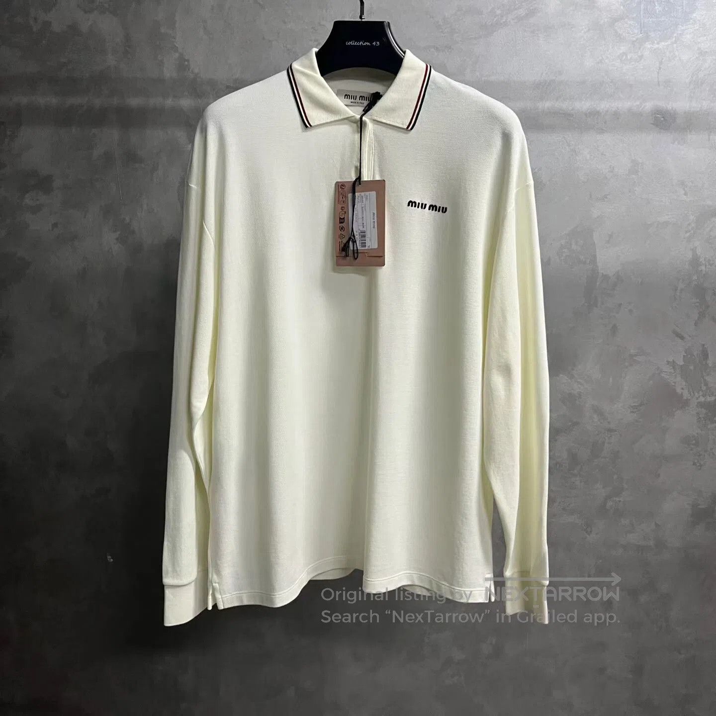 Louis Vuitton Louis Vuitton Solid-color embroidered logo long-sleeve pol Size US XS / EU 42 / 0 - 1 Thumbnail