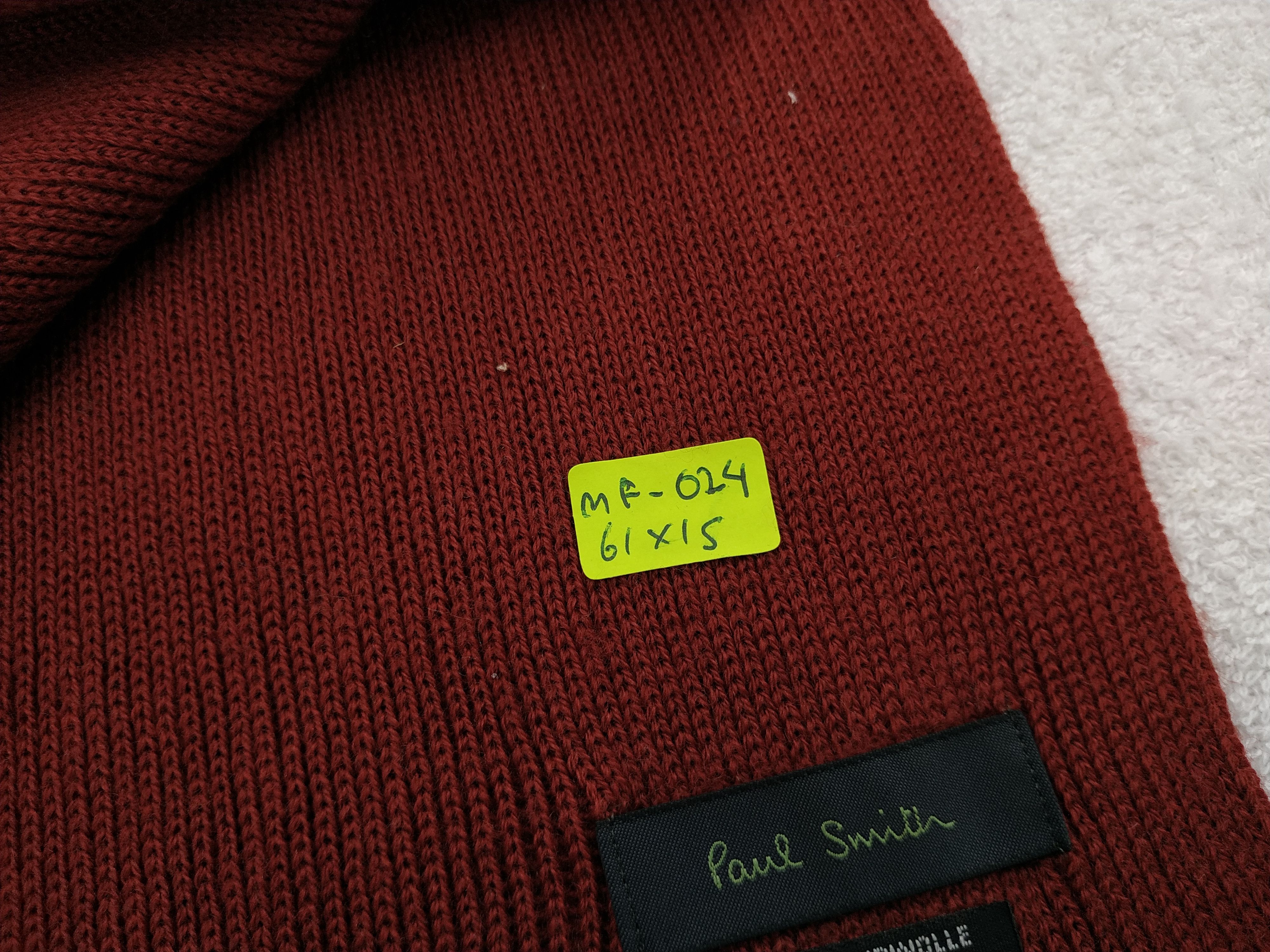 Paul Smith Vintage Paul Smith Wool Scarf/Muffler/Neckwear MF024 Size ONE SIZE - 7 Thumbnail