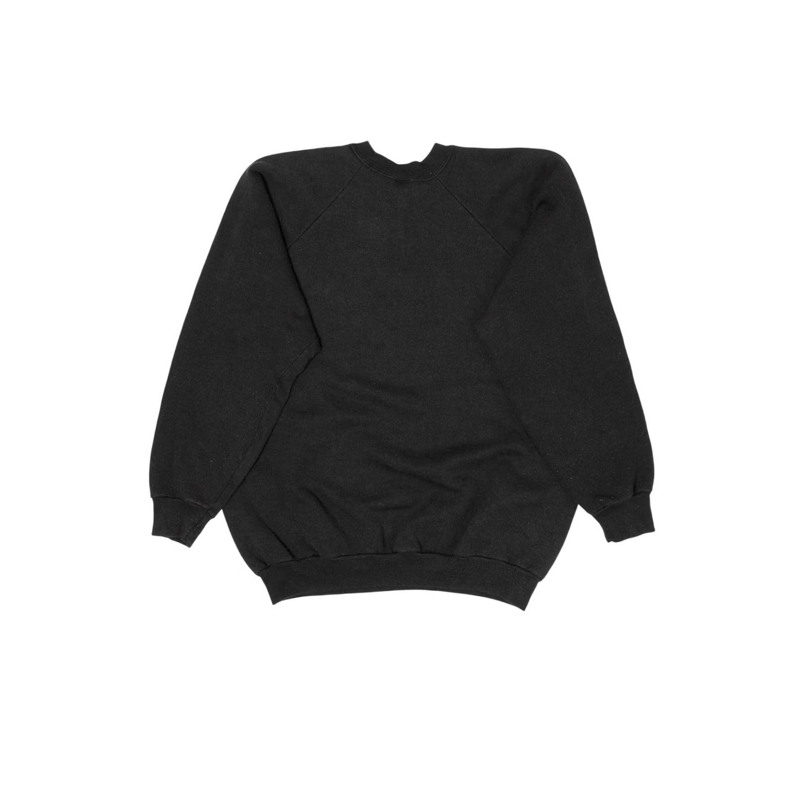Fruit Of The Loom Vintage Raglan Sweatshirt Not Only Am I Perfect I'm Also Italian Black XS? Size US XL / EU 56 / 4 - 4 Thumbnail