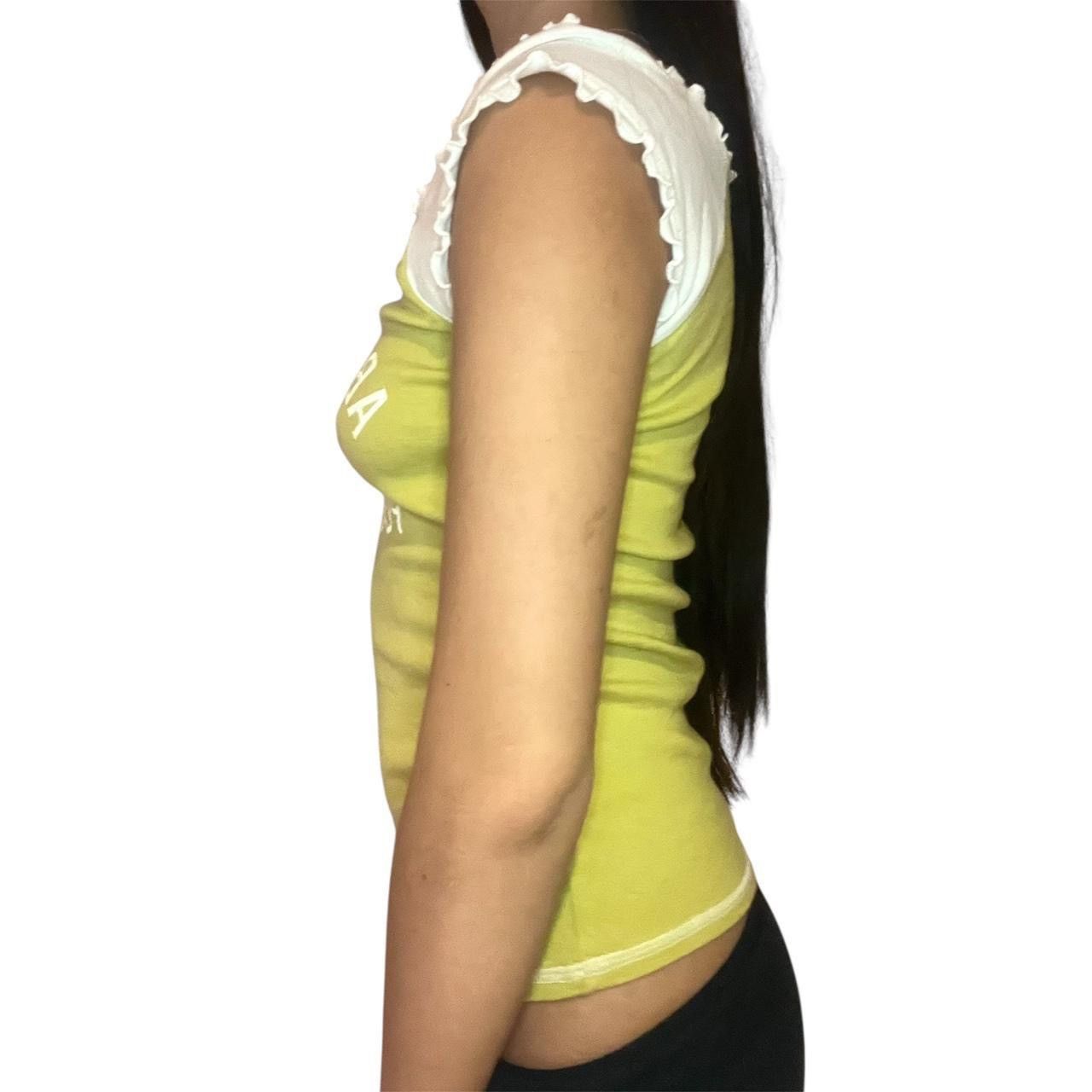 Abercrombie & Fitch y2k Abercrombie & Fitch pool club lime green baby tee Size S / US 4 / IT 40 - 8 Thumbnail