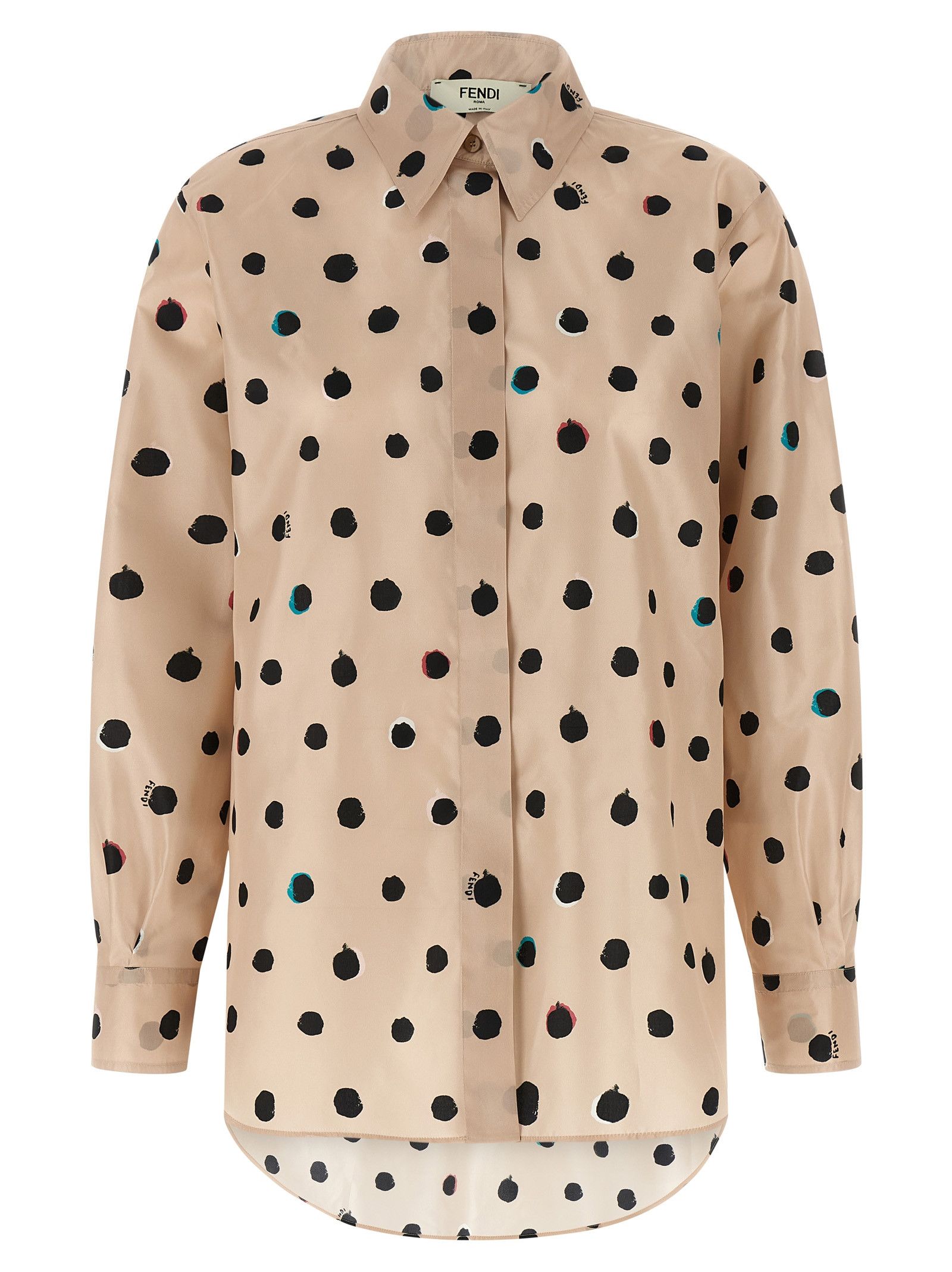 Fendi 'Falena Dots' shirt Size M / US 6-8 / IT 42-44 - 1 Thumbnail