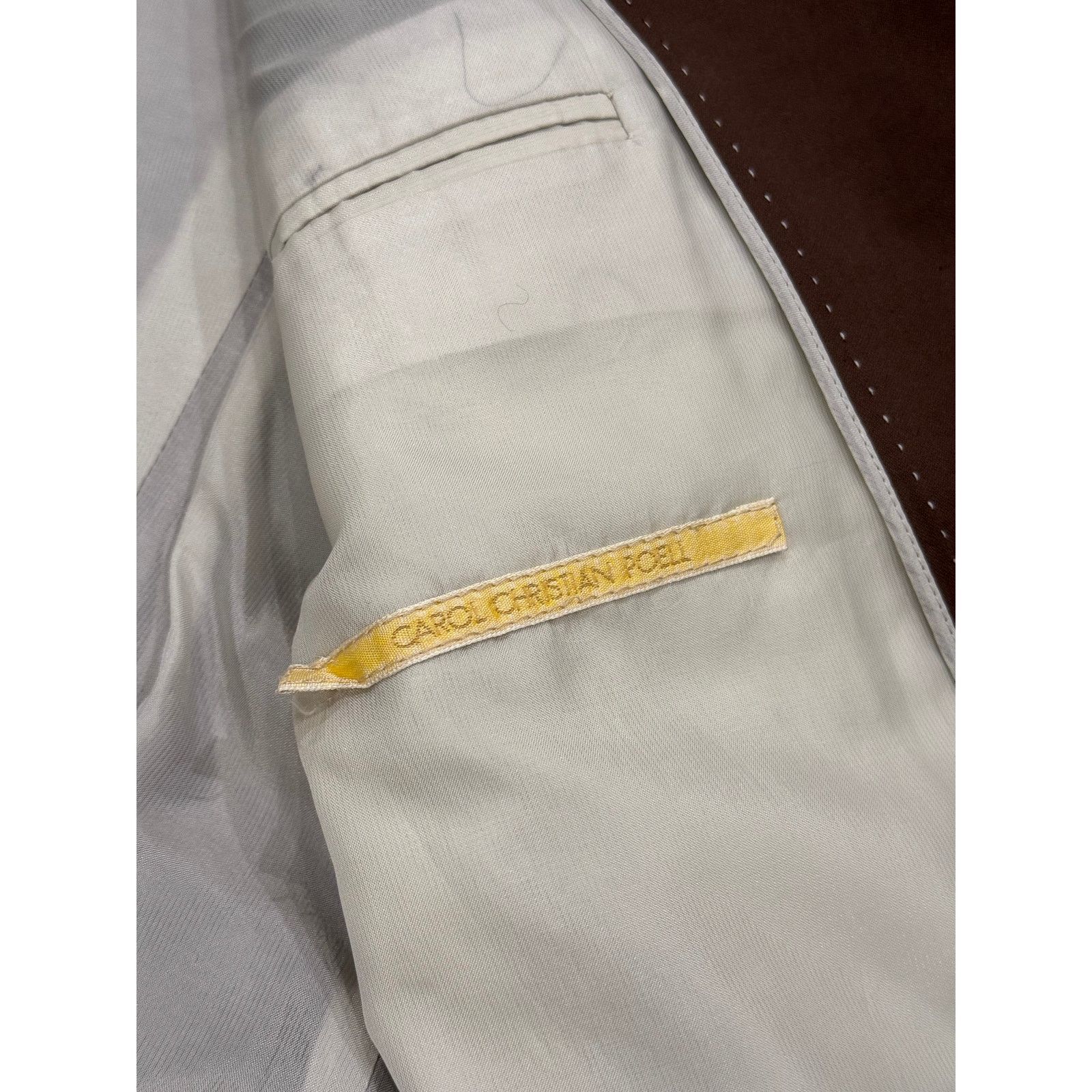 Carol Christian Poell S/S2001 Carol Christian Poell overlock artisanal blazer Size 50R - 10 Thumbnail