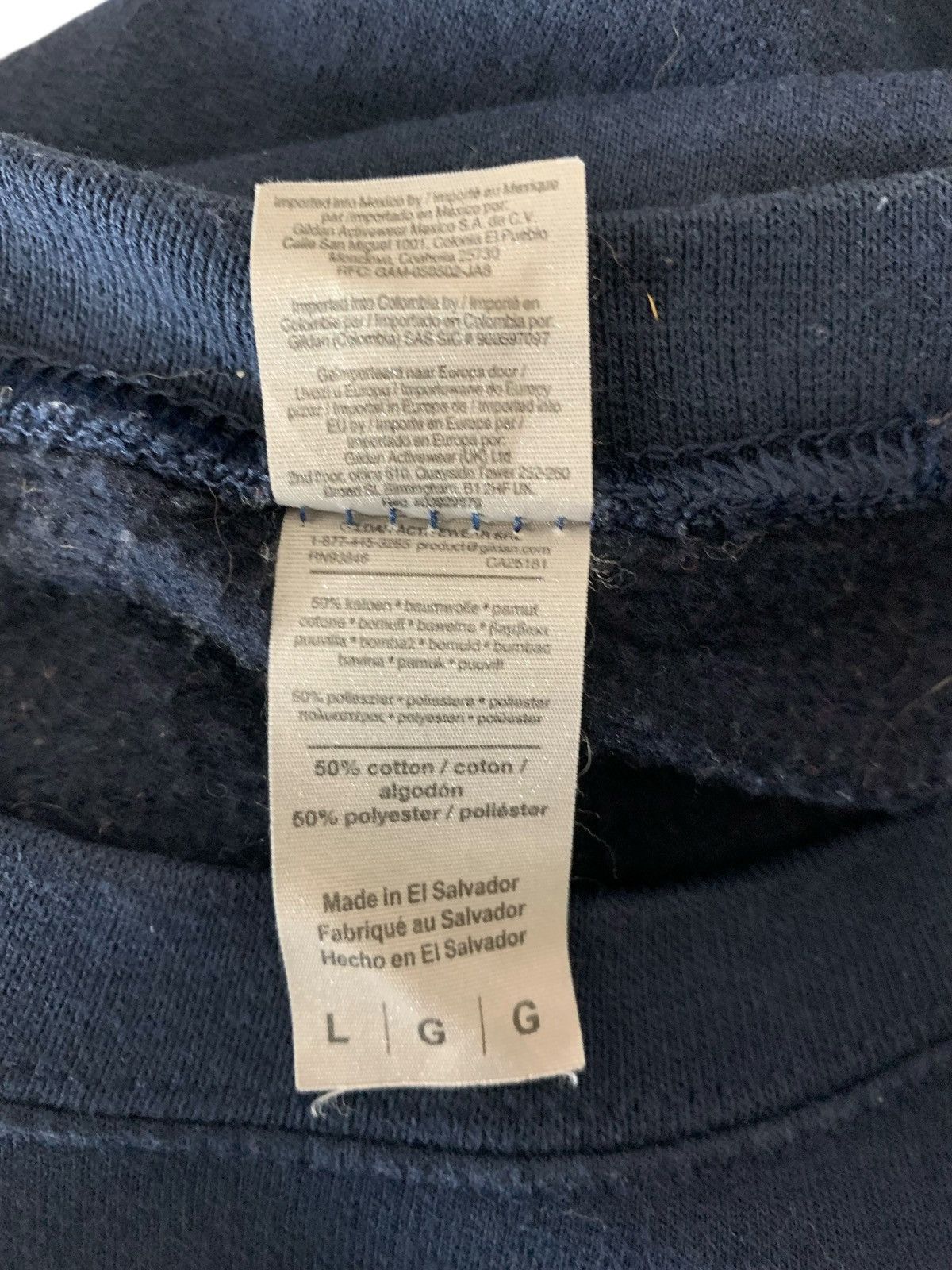 Gildan Gildan Apparel clothing StreetWear JapaneseBrand Sweatshirt Size US L / EU 52-54 / 3 - 9 Thumbnail