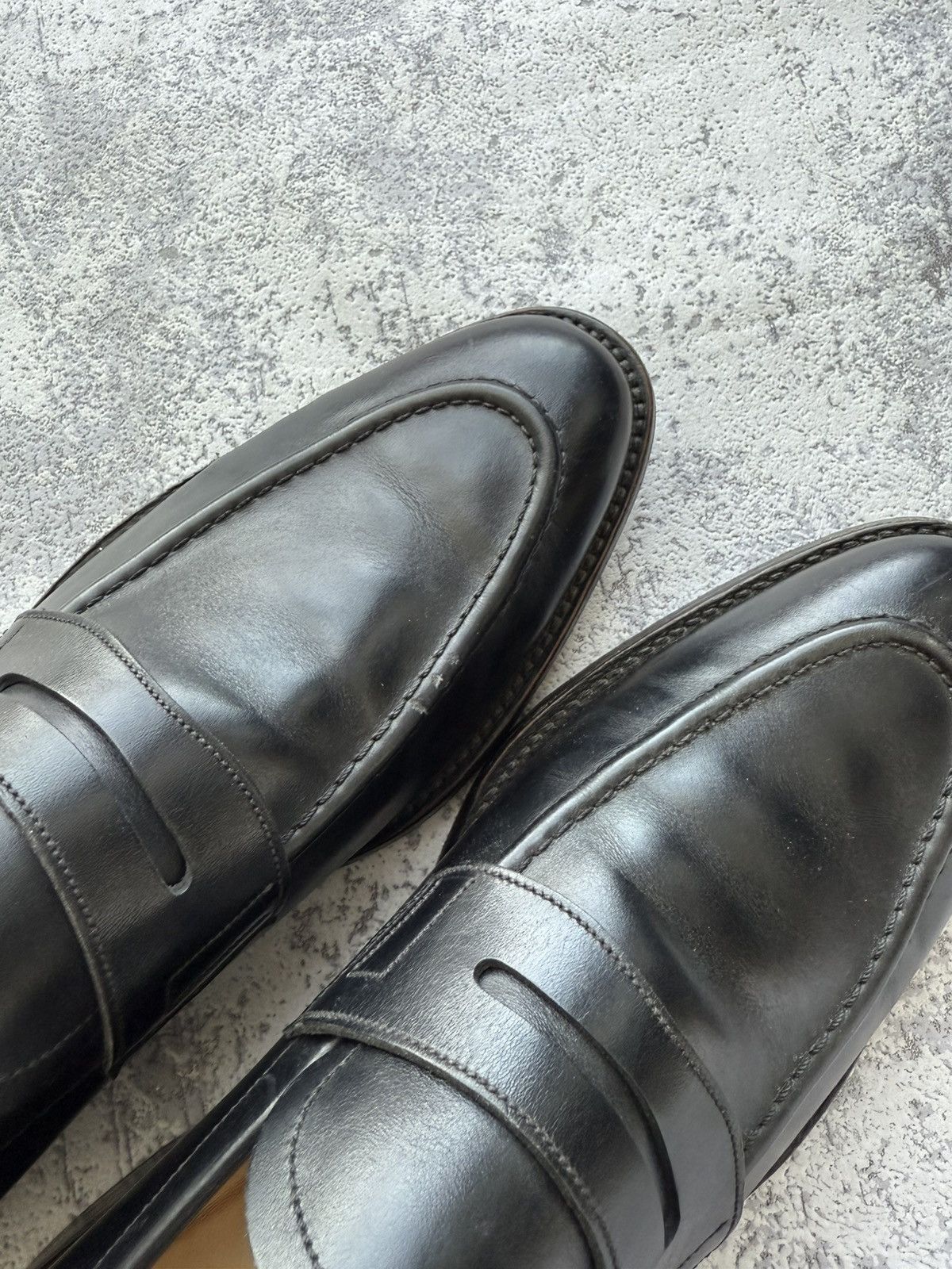 Bally Bally Switzerland Leather Black Loafers Size EU 8 , US 9 Size US 9 / EU 42 - 5 Thumbnail