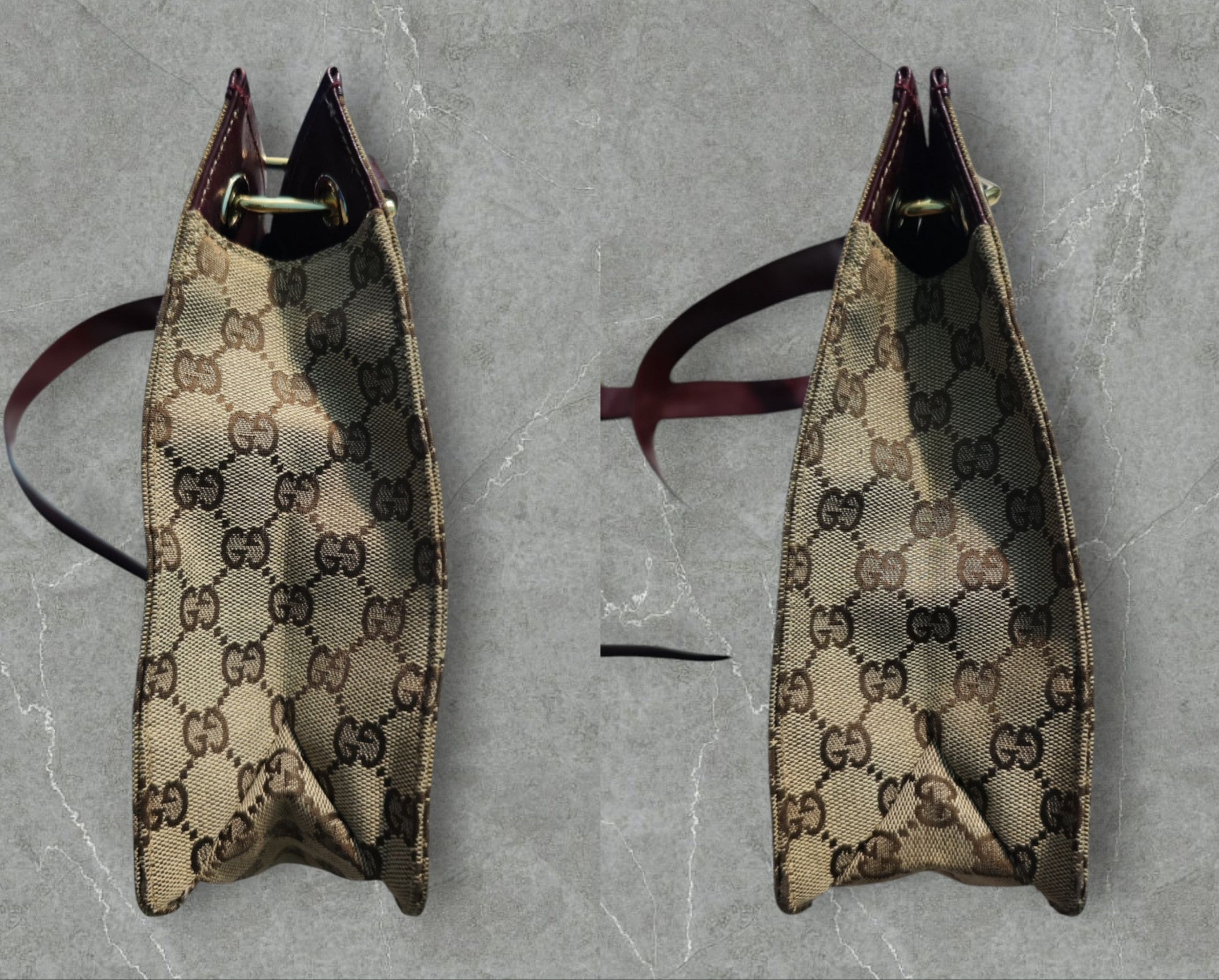 Gucci Gucci GG Monogram Canvas Eclipse Small Messenger Bag Size ONE SIZE - 7 Thumbnail