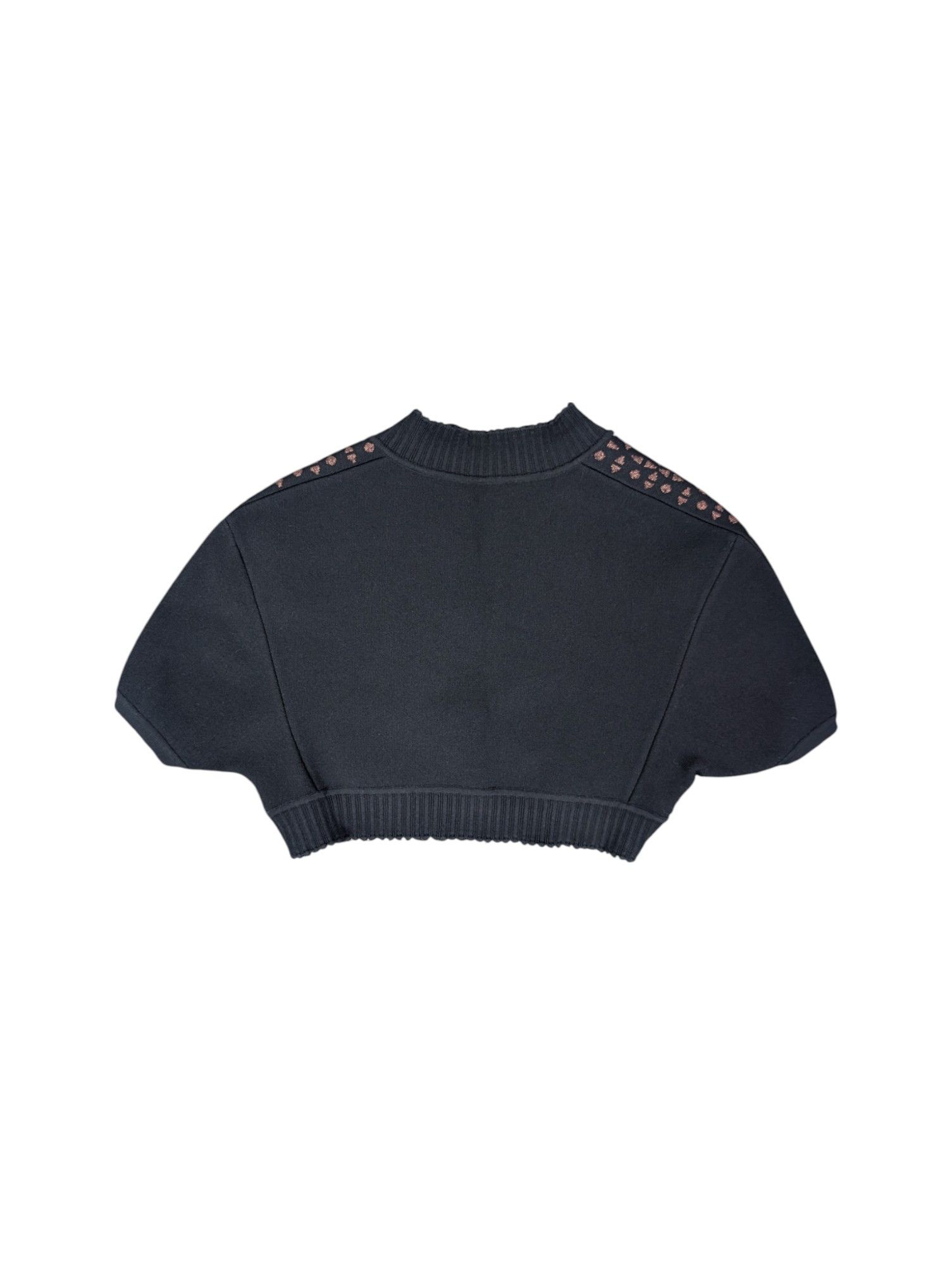 Alaia Alaia Black And Bronze Cropped Open Top Size M / US 6-8 / IT 42-44 - 4 Thumbnail