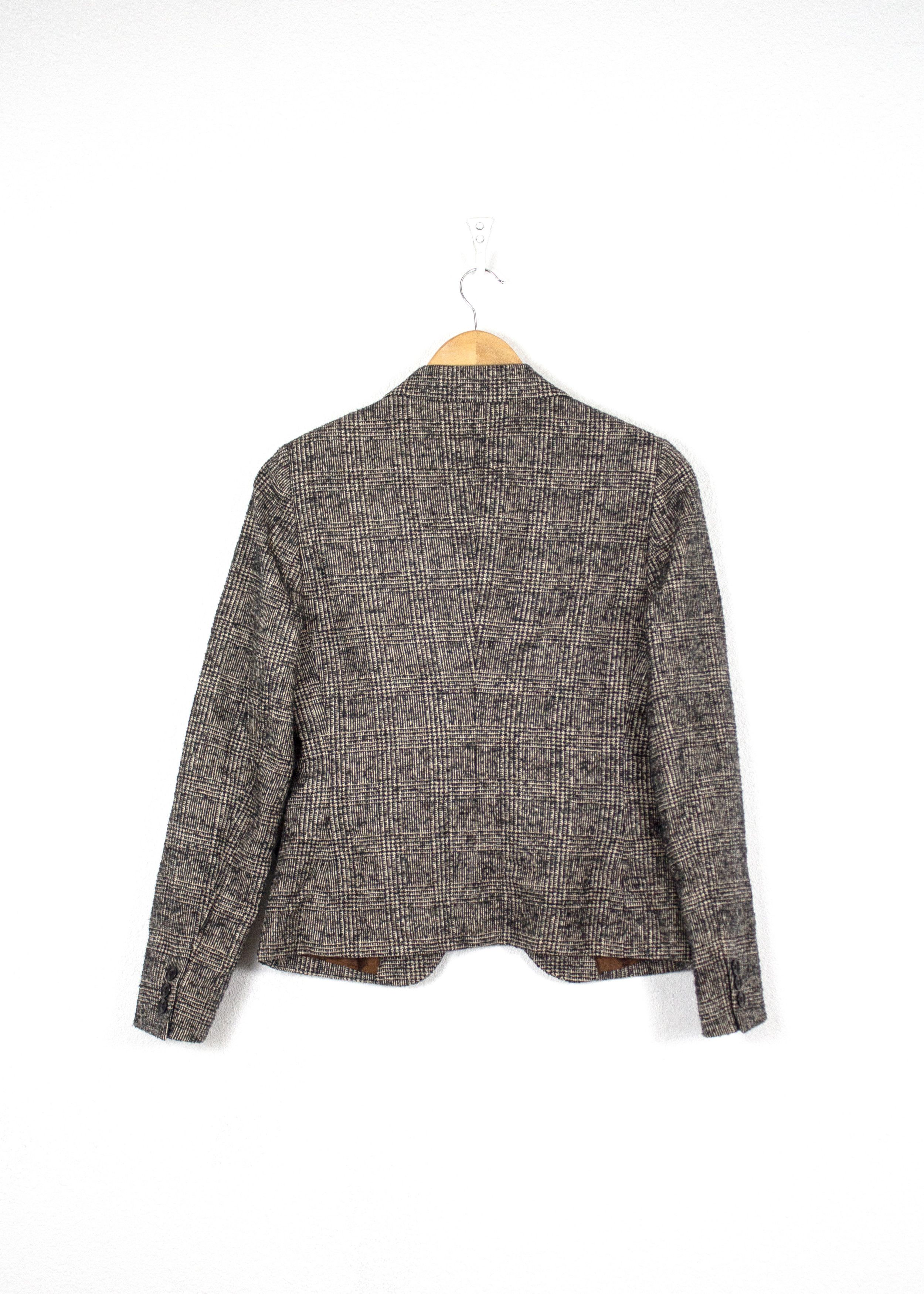 Tagliatore Womens Tagliatore Plaid Wool Blazer Jacket 44 NZ Size M / US 6-8 / IT 42-44 - 5 Thumbnail