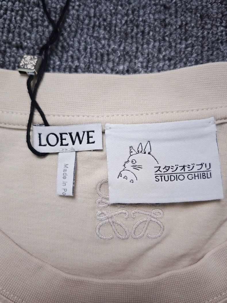 Loewe LOEWE Printed cotton little coal ball short sleeve T-shirt Size US L / EU 52-54 / 3 - 3 Thumbnail