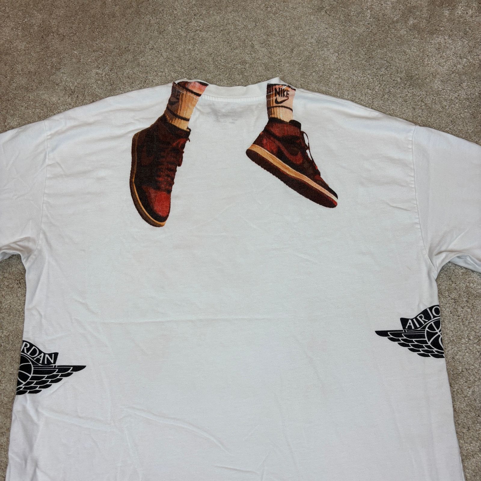 NBA × Sergio Calabasas Sergio Calabasas Michael Jordan Chicago Bulls Shirt Men's XL Size US XL / EU 56 / 4 - 4 Thumbnail