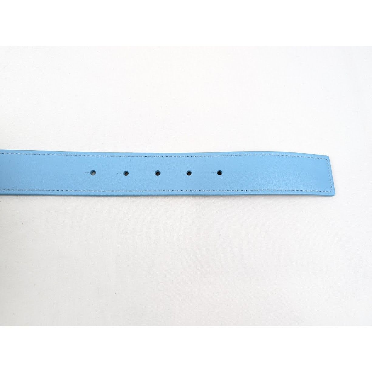 o1rshd1 Size:80 / 4CM Reversible Belt in Black/Air Blue