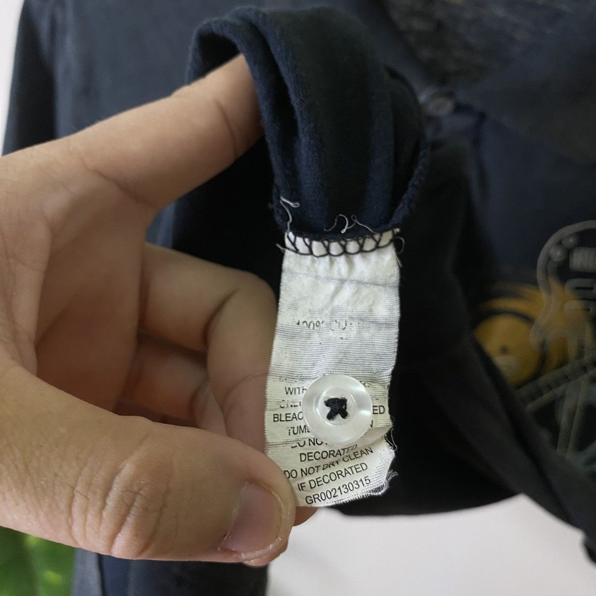 Hard Rock Cafe Y2K Hard Rock Cafe Guam USA Polo Tee Faded Black Size US M / EU 48-50 / 2 - 4 Thumbnail