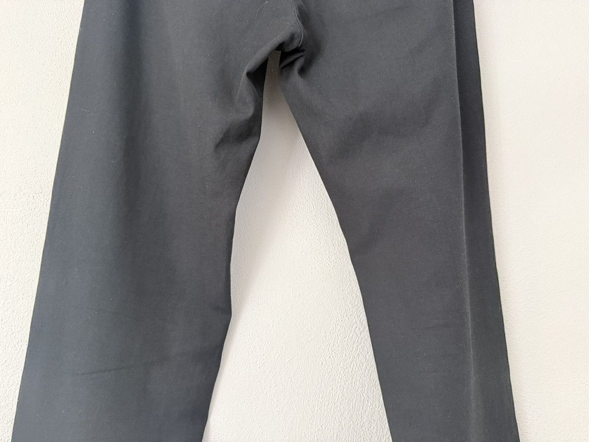 Maison Margiela Minimal Black Tailored Trousers with Drawstring Waist Size US 30 / EU 46 - 7 Thumbnail