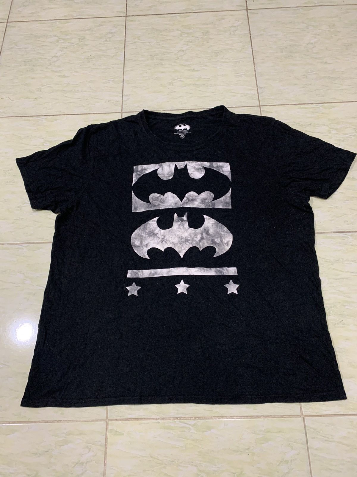 DC Comics Batman Black Tshirt Big Print Size US XXL / EU 58 / 5 - 4 Thumbnail